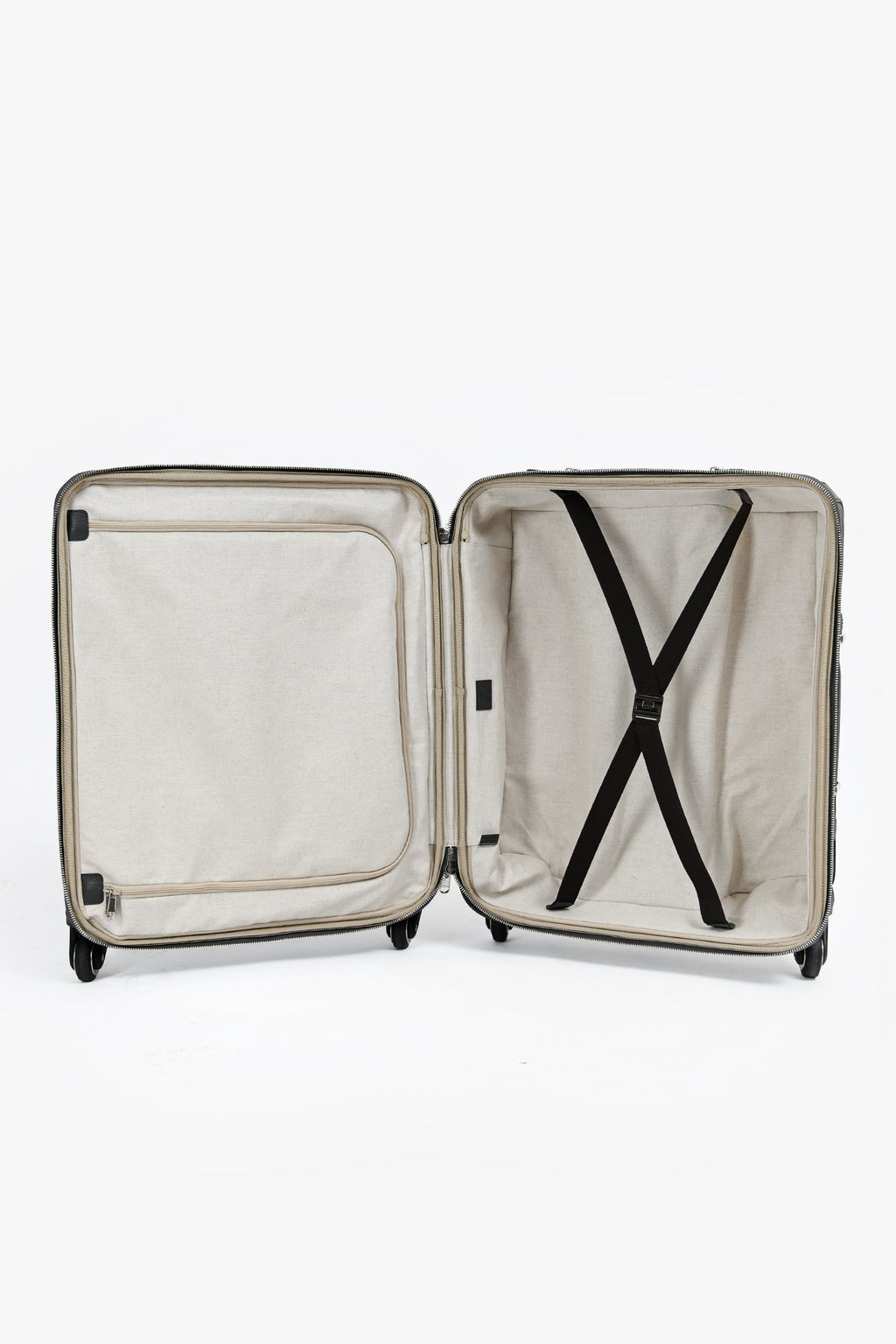 Gucci Grey Canvas GG Supreme Cabin Suitcase