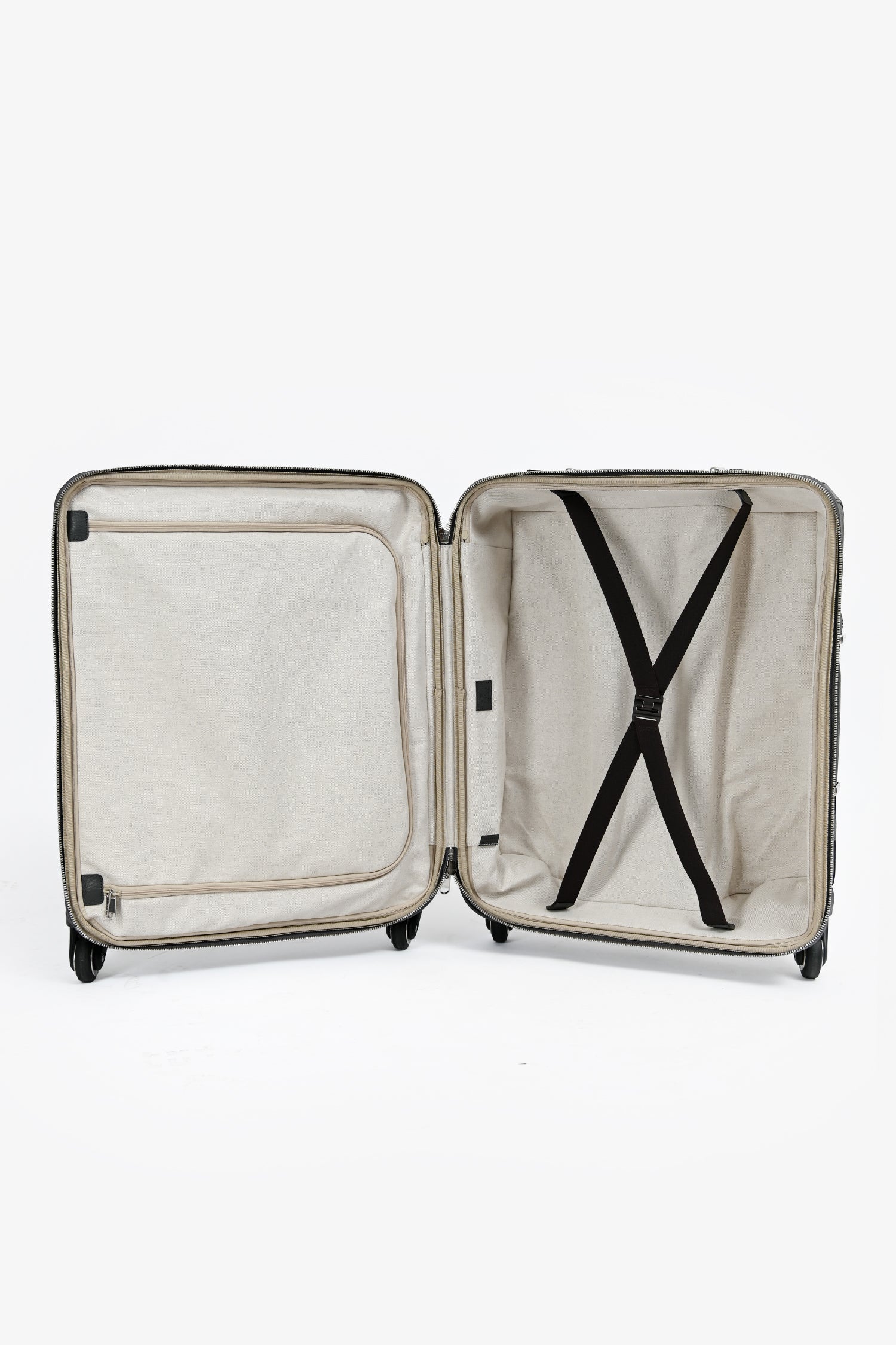 Gucci Grey Canvas GG Supreme Cabin Suitcase