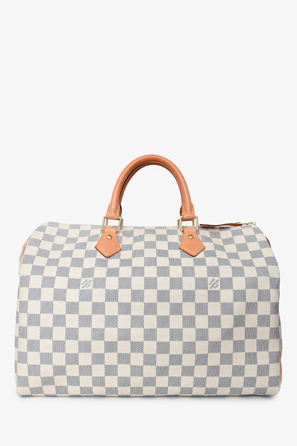 Louis Vuitton Damier Azur Speedy 35 Top Handle Bag