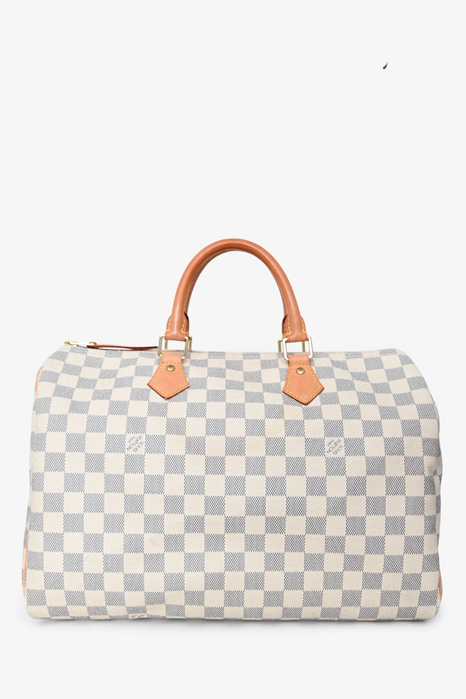 Louis Vuitton Damier Azur Speedy 35 Top Handle Bag