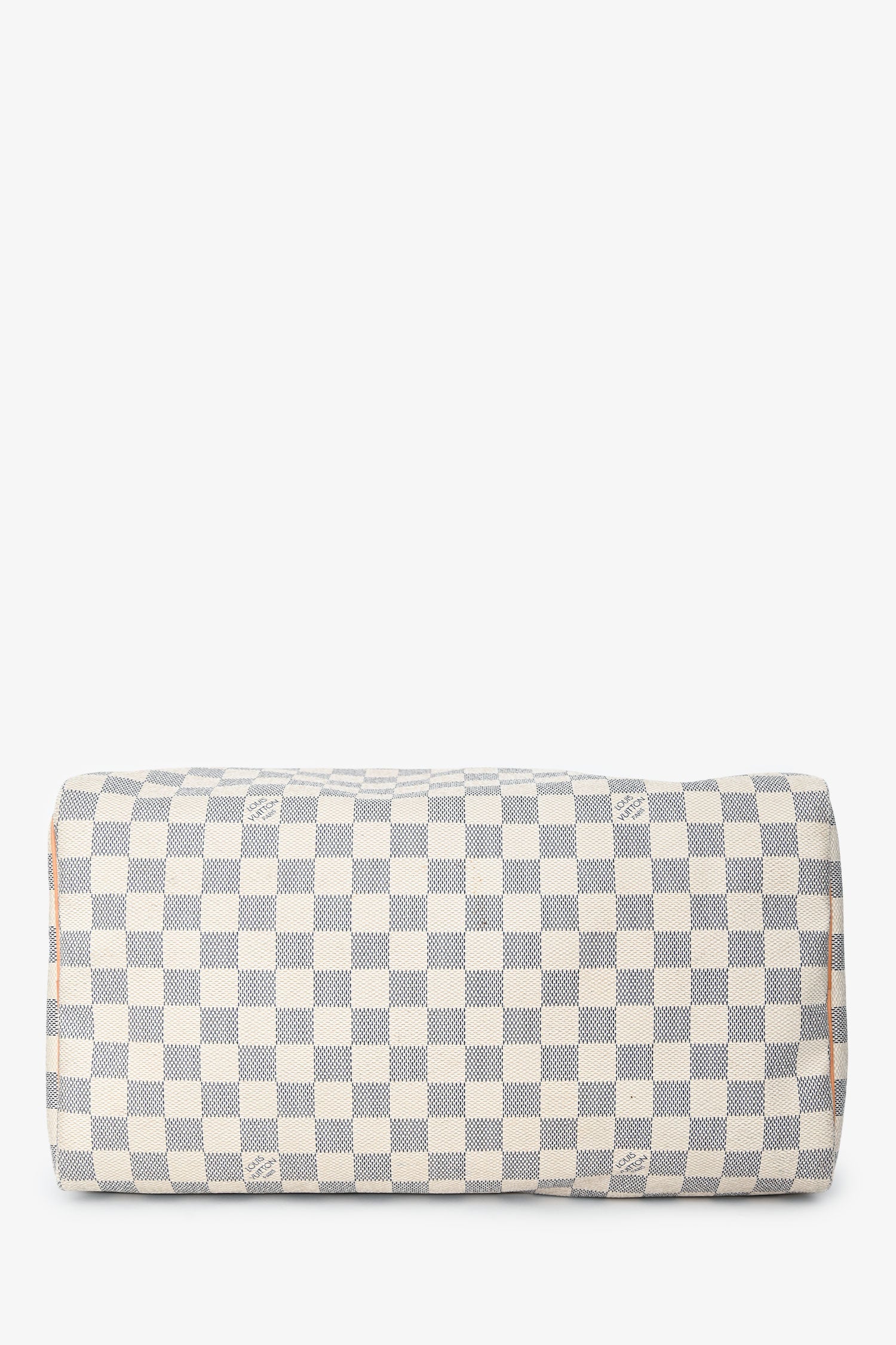 Louis Vuitton Damier Azur Speedy 35 Top Handle Bag