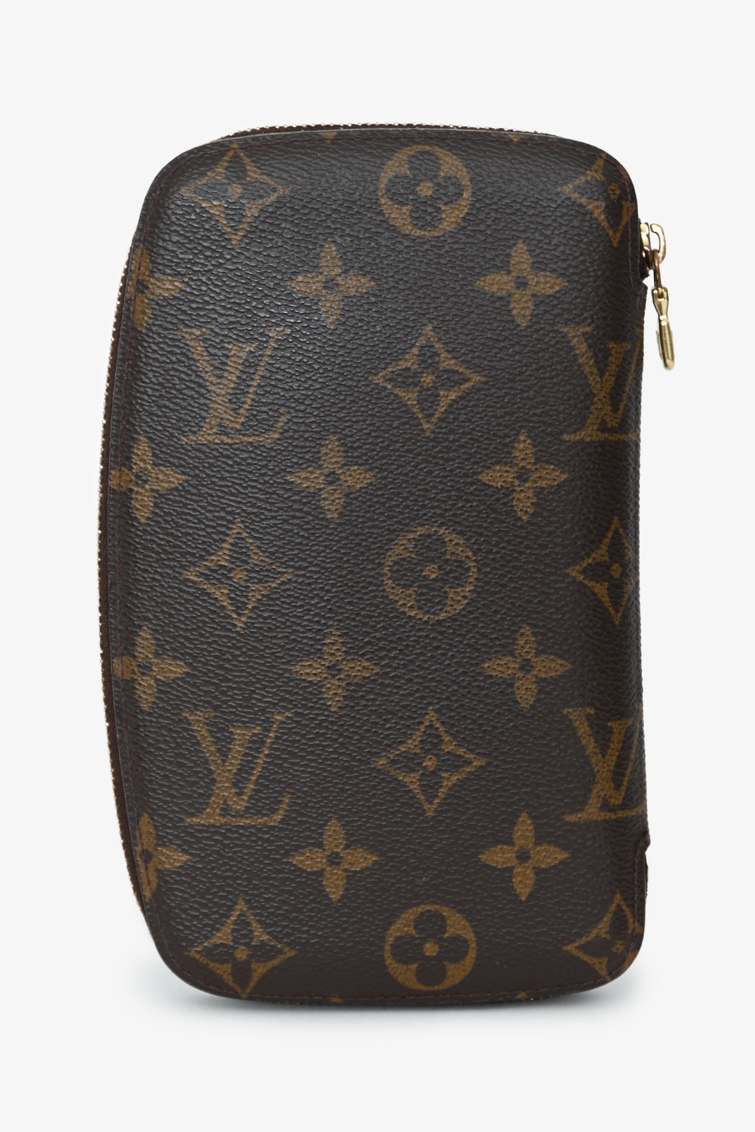 Louis Vuitton 2000 Monogram Zip Around Wallet