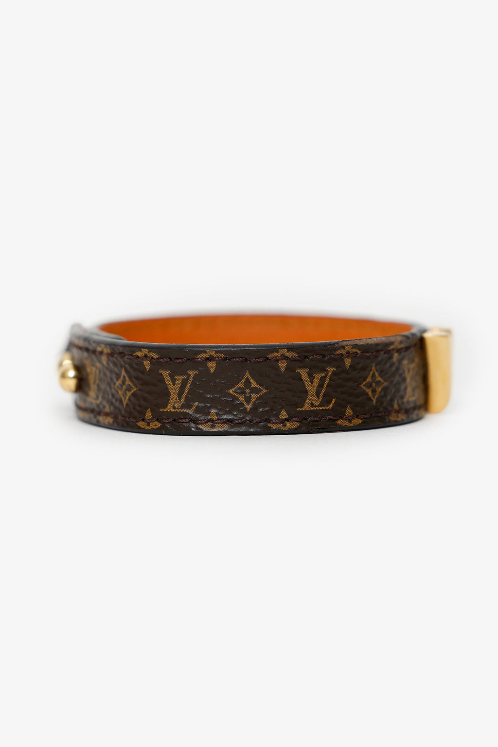 Louis Vuitton Monogram 'V' Logo Bracelet
