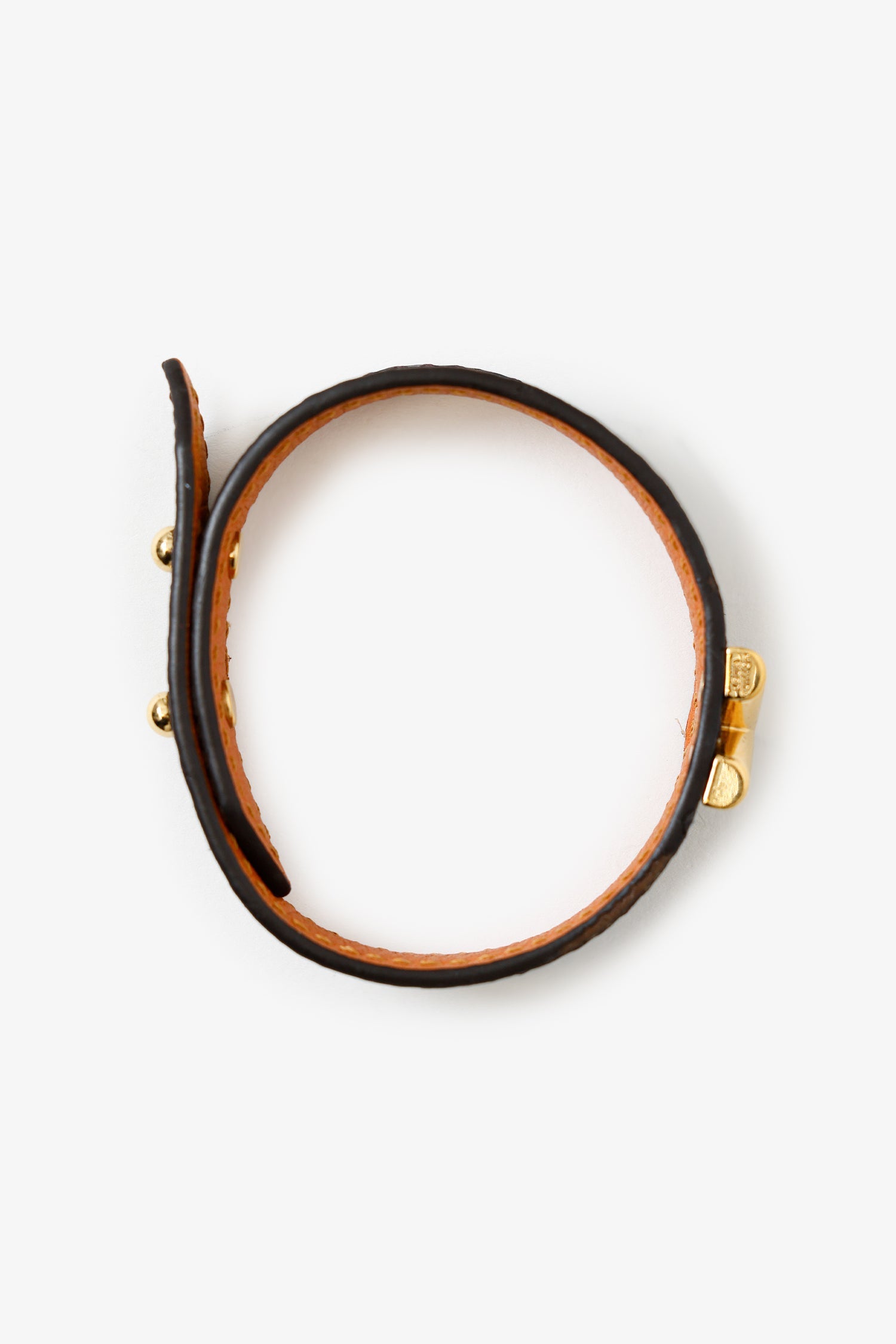 Louis Vuitton Monogram 'V' Logo Bracelet