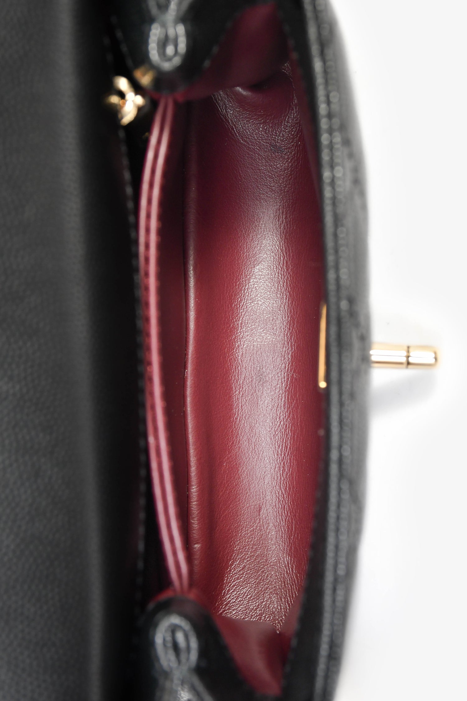 Pre-Loved Chanel™ Black Caviar Extra Mini Coco Handle Flap Bag