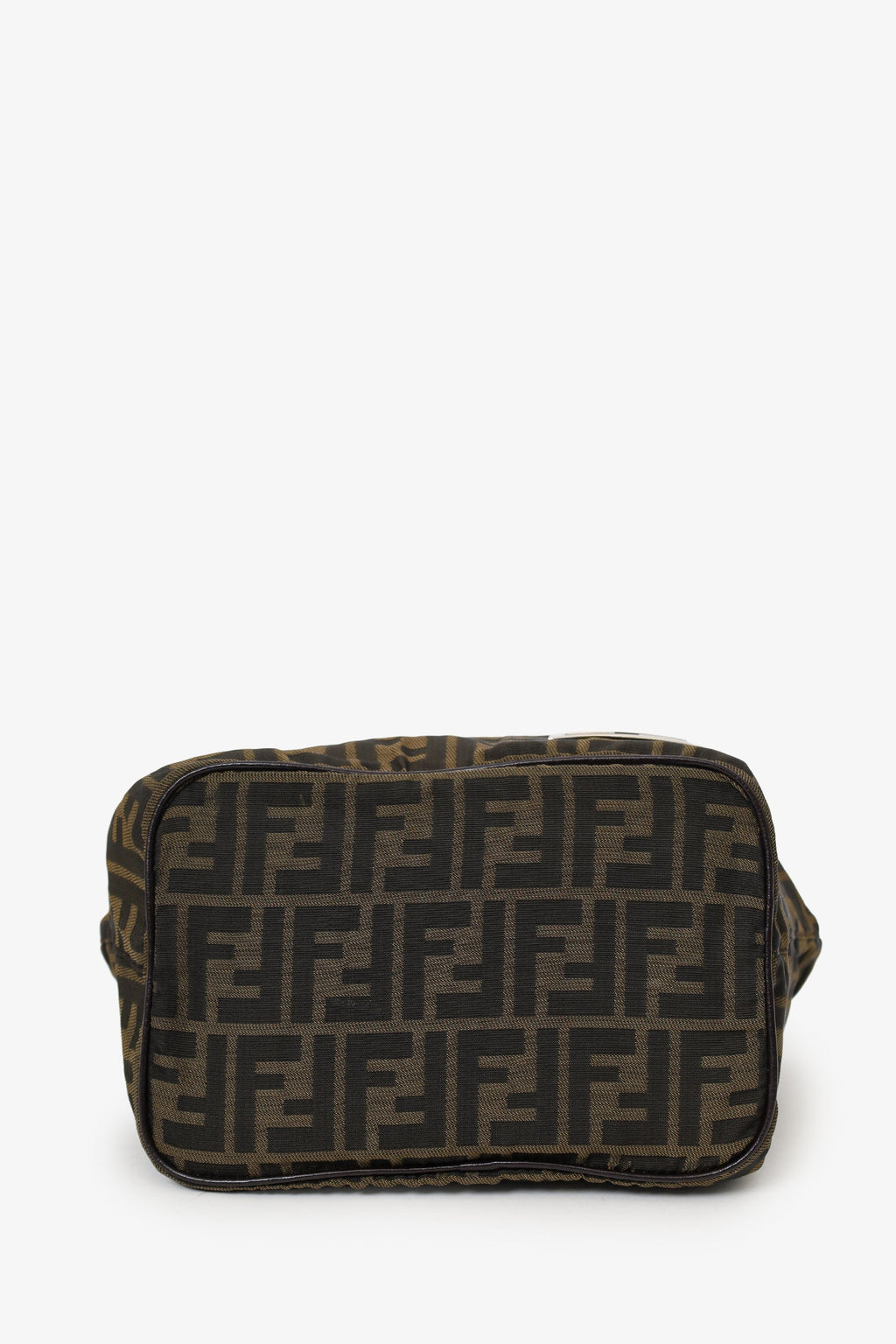 Fendi Brown FF Zucca Canvas Mini Tote