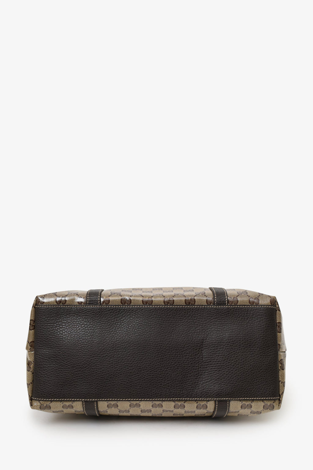 Gucci Brown GG Crystal Dome Bag