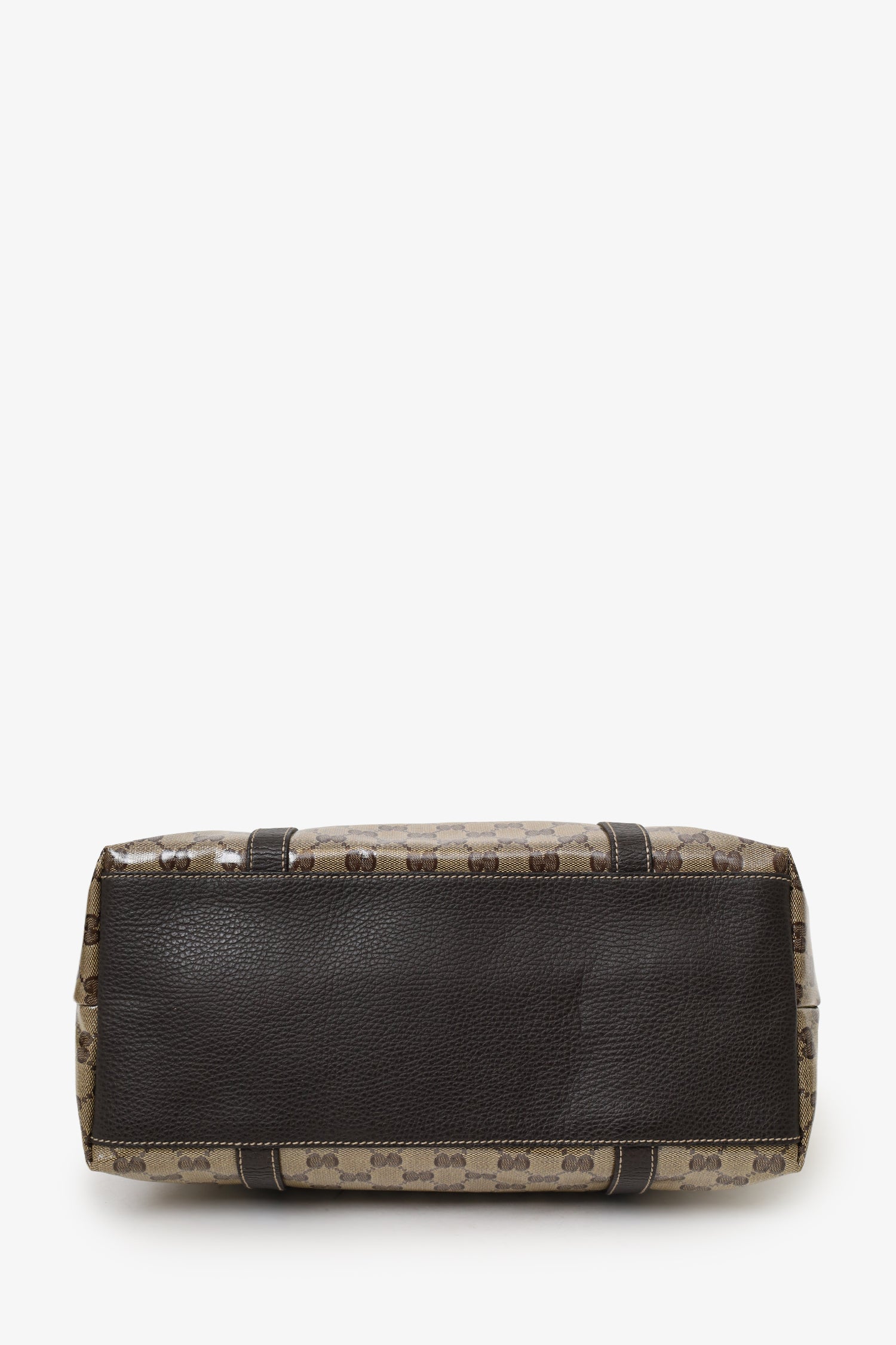 Gucci Brown GG Crystal Dome Bag