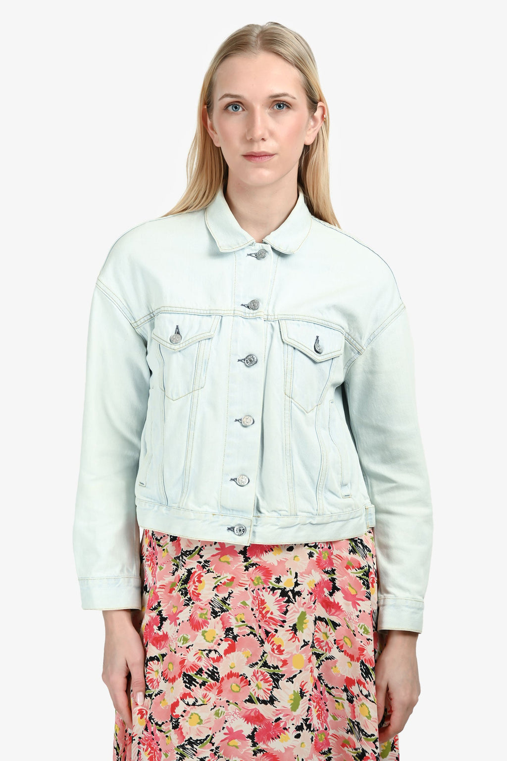 Acne Studios Light Wash Denim Jacket Size 34