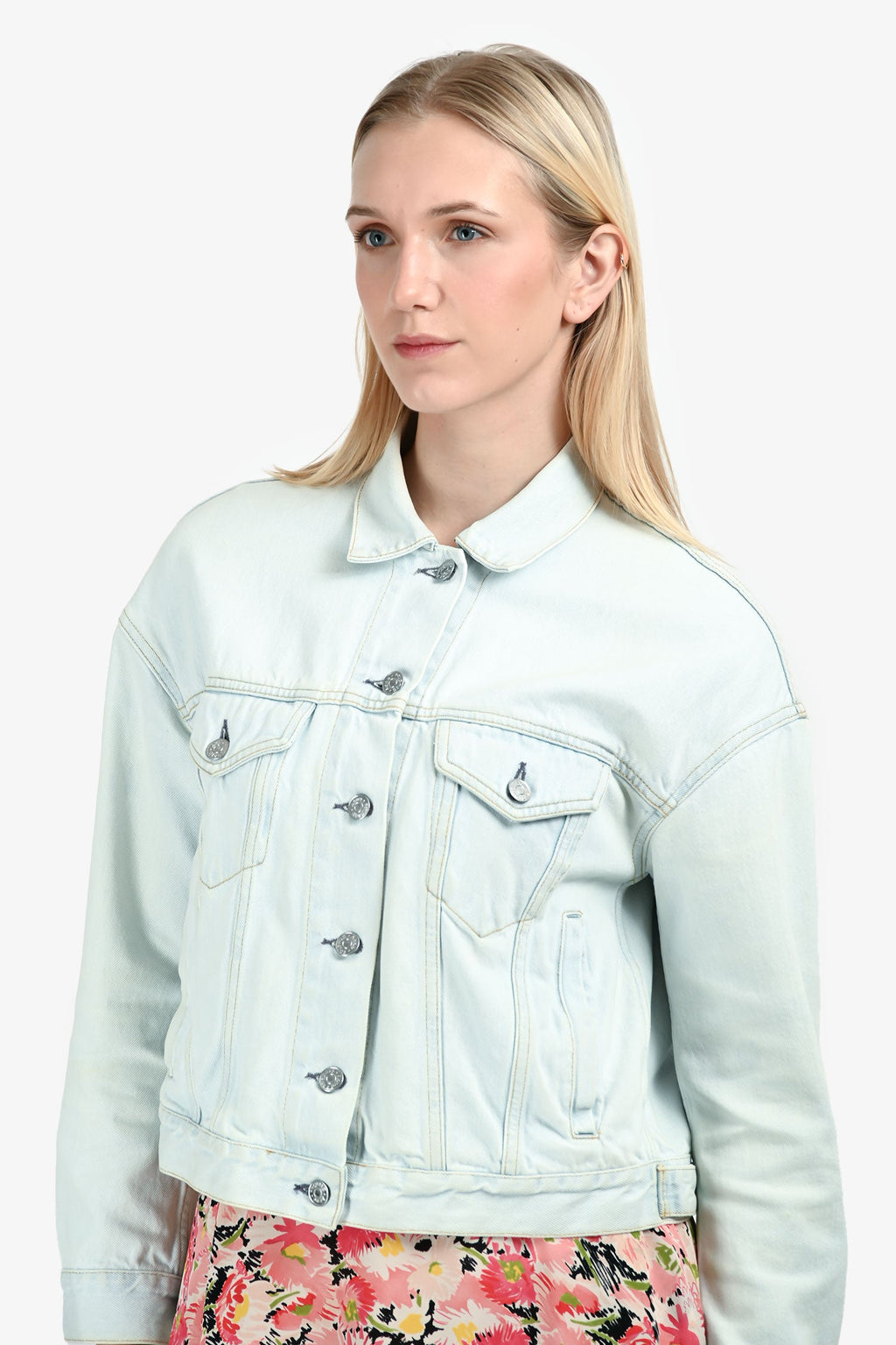 Acne Studios Light Wash Denim Jacket Size 34
