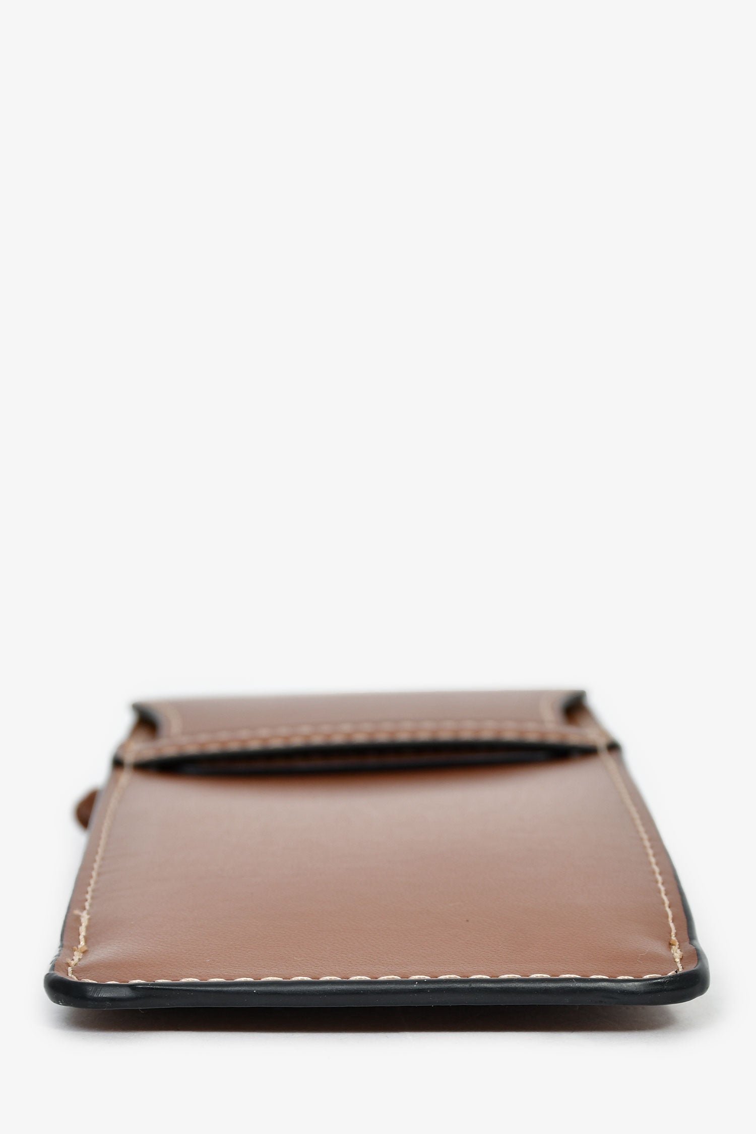 Celine Brown Leather Sunglass Pouch