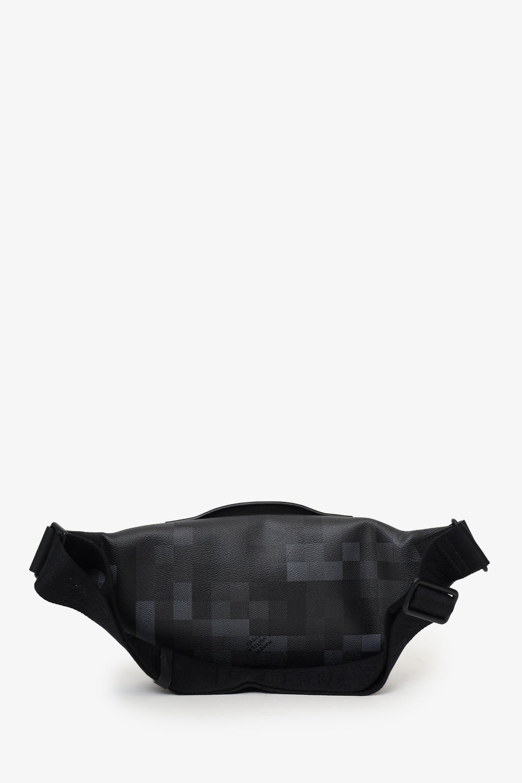 Louis Vuitton 2024 Black Damoflage Rush Bum Bag