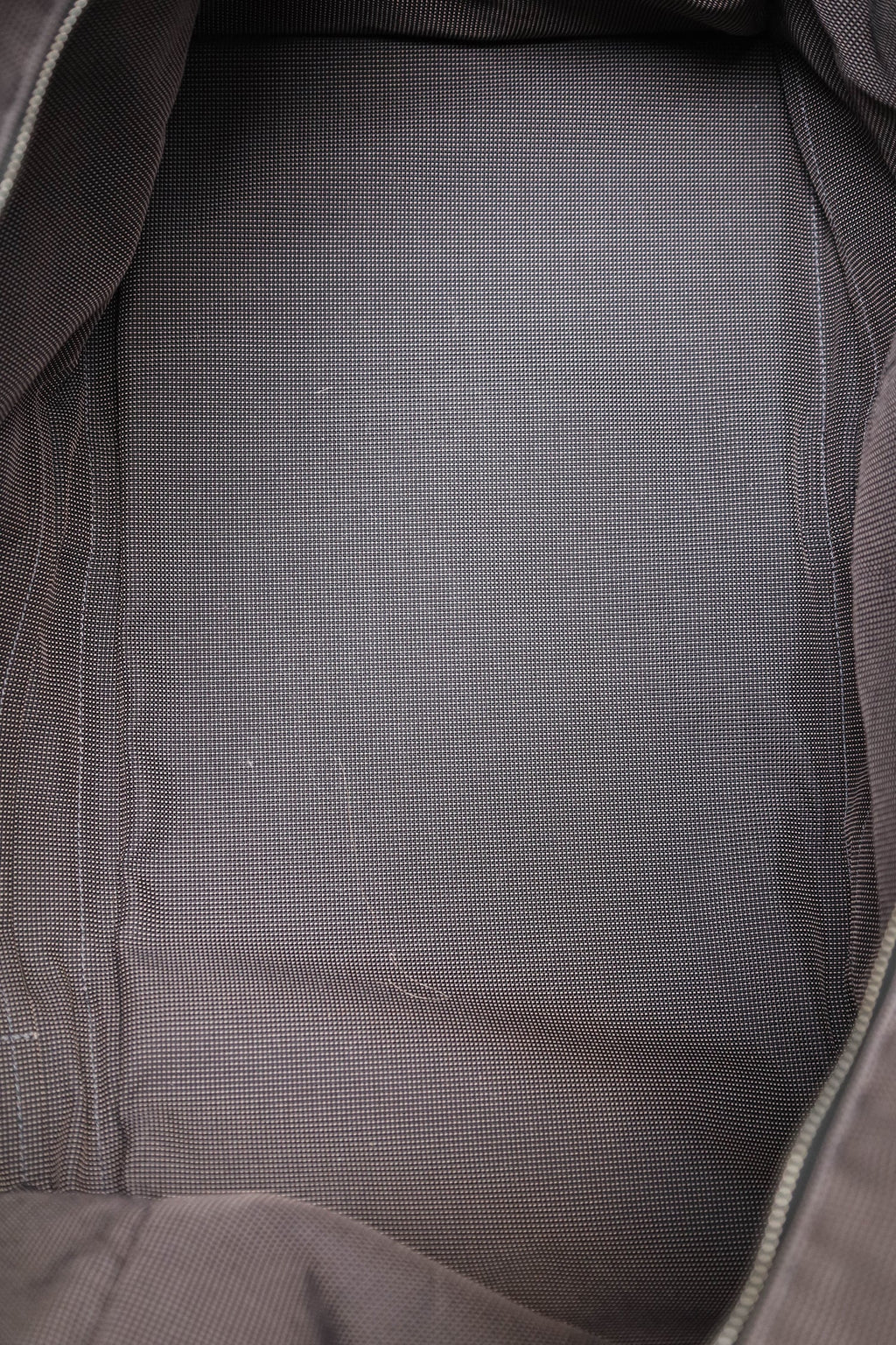 Hermès Vintage Grey Canvas Toile Herline TGM Travel Bag