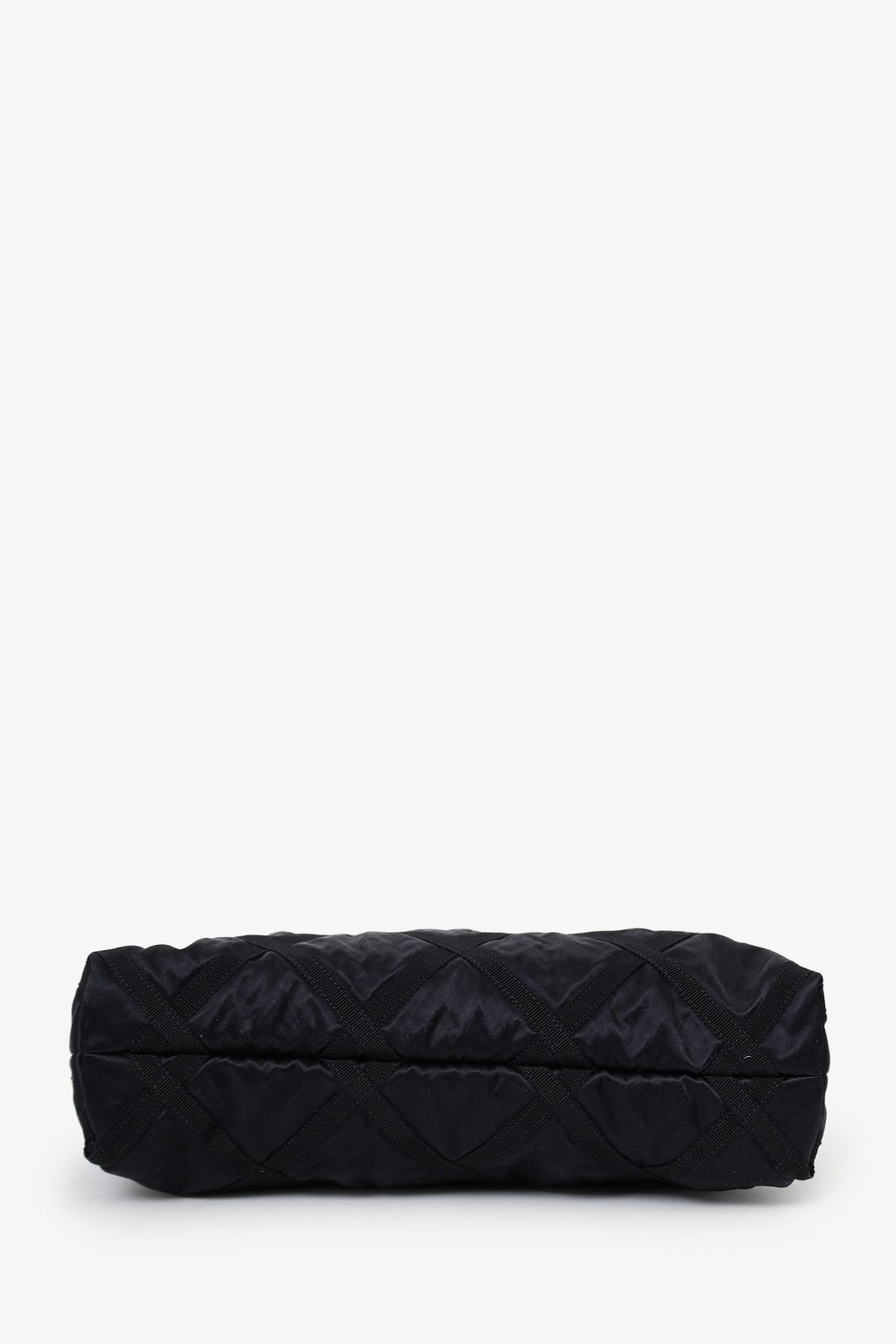 Pre-Loved Chanel™ 2022 Black Nylon Grosgrain Lifestyle Pouch with Foldable Tote Bag