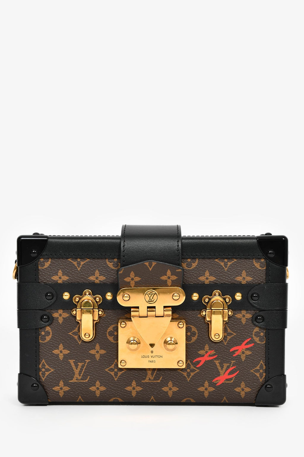 Louis Vuitton Monogram 'Petite Malle' Crossbody Bag