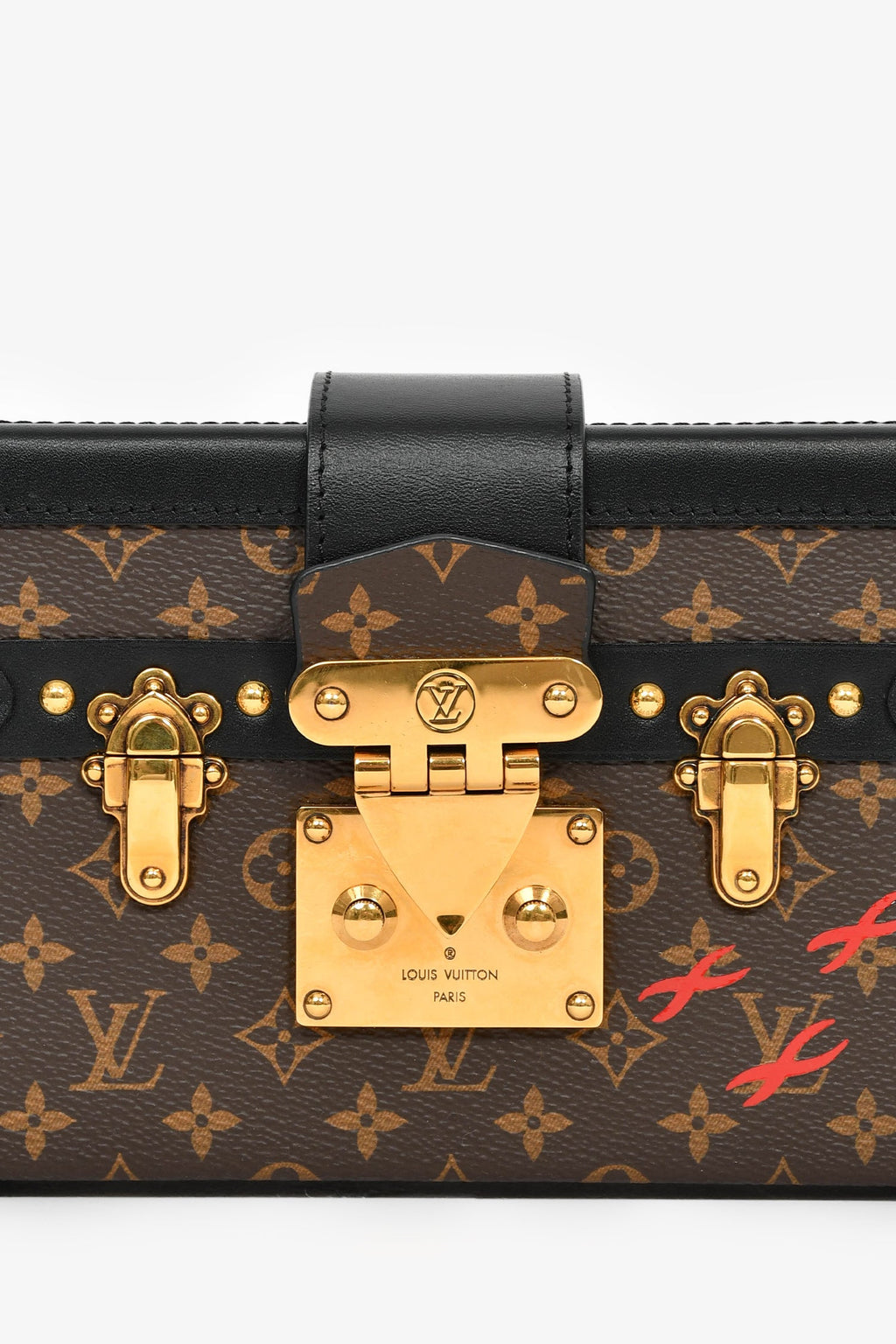 Louis Vuitton Monogram 'Petite Malle' Crossbody Bag