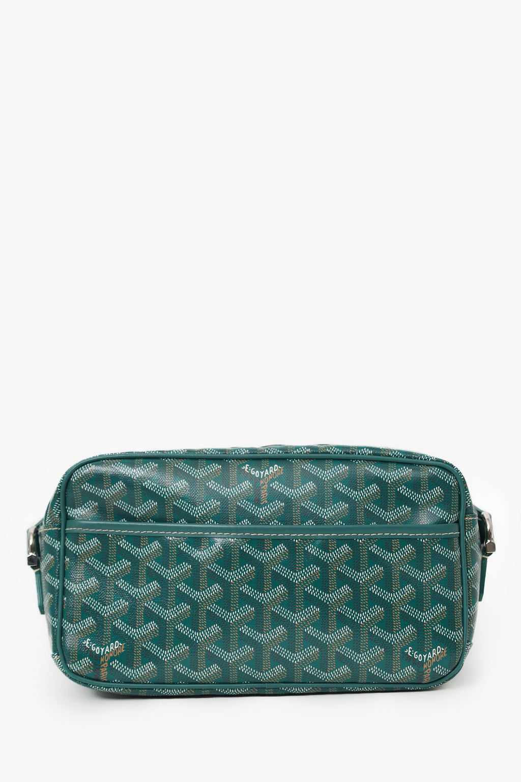 Goyard Green Goyardine Coated Canvas Sac Cap-Vert Crossbody Bag