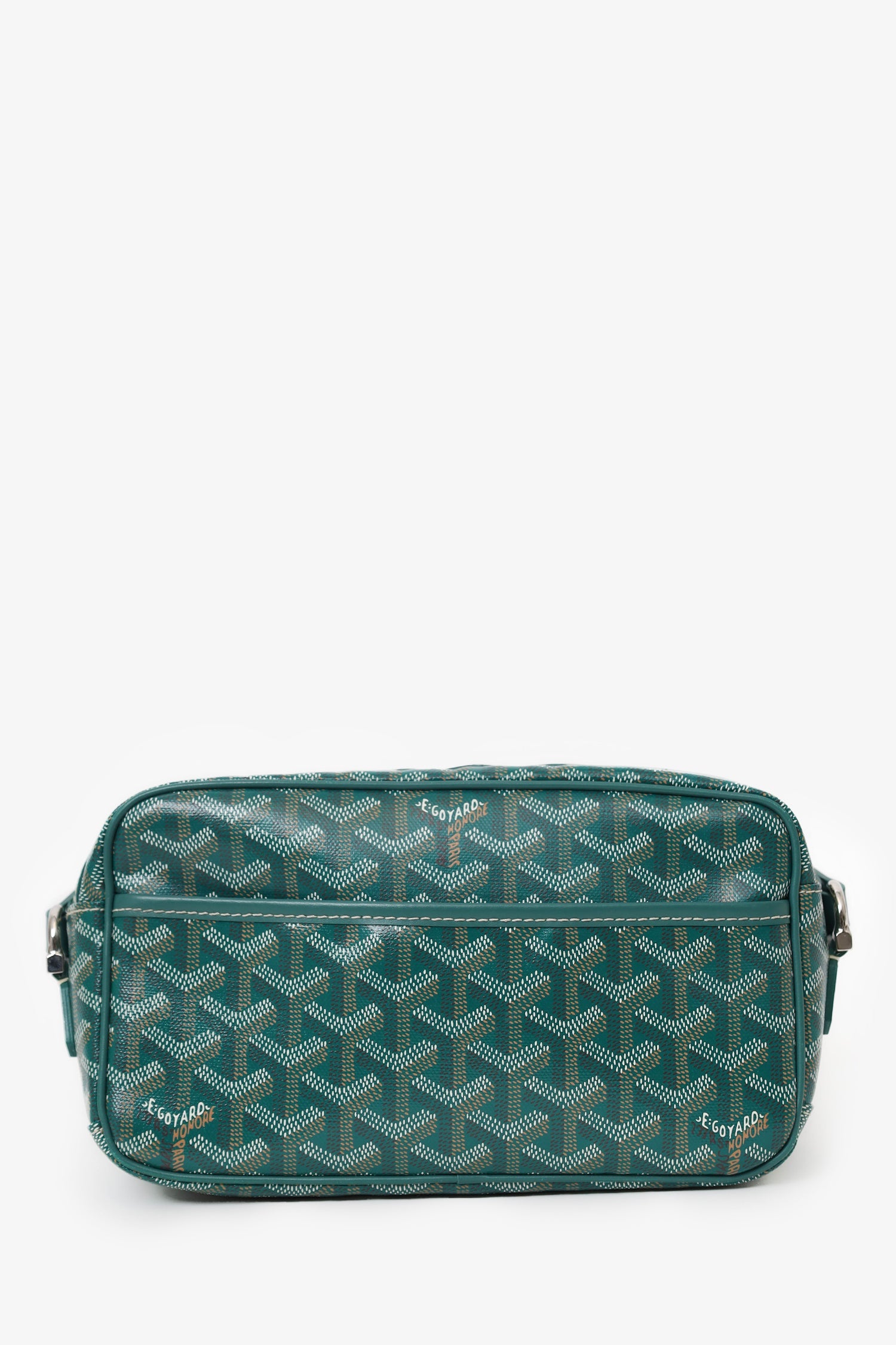 Goyard Green Goyardine Coated Canvas Sac Cap-Vert Crossbody Bag