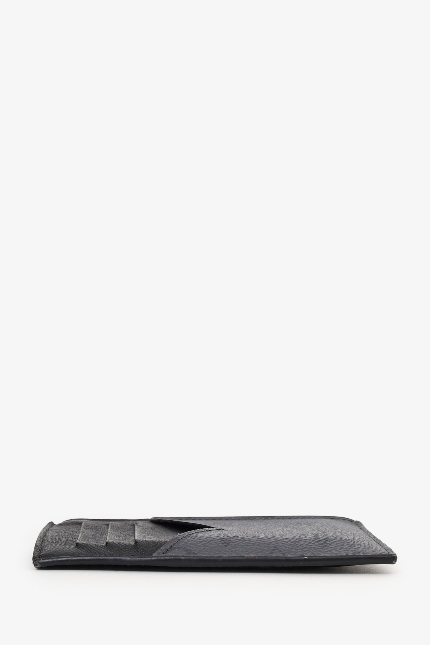 Louis Vuitton Black Reverse Monogram Eclipse Canvas Coin  Holder