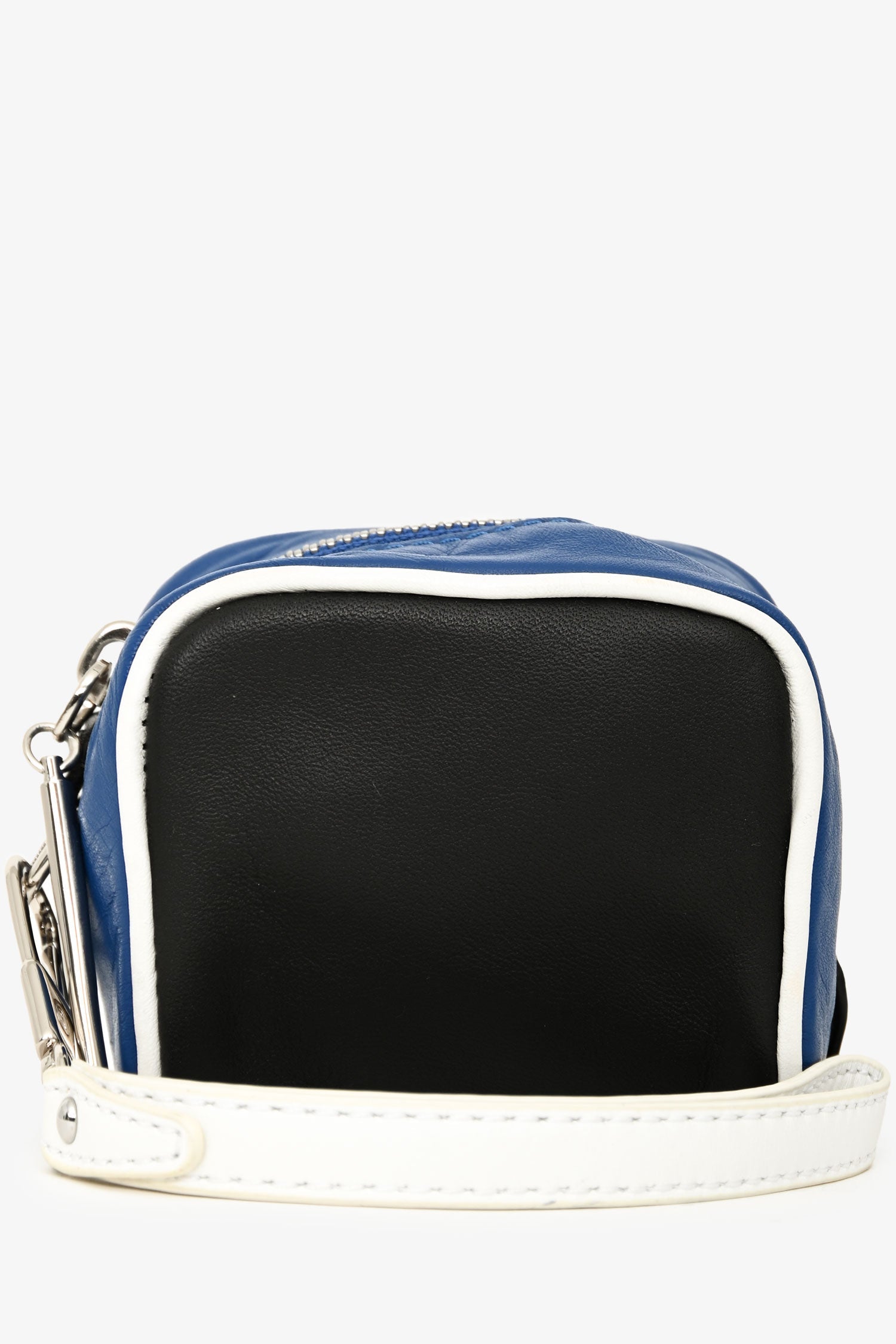 3.1 Phillip Lim Black/Blue Leather Coin Pouch