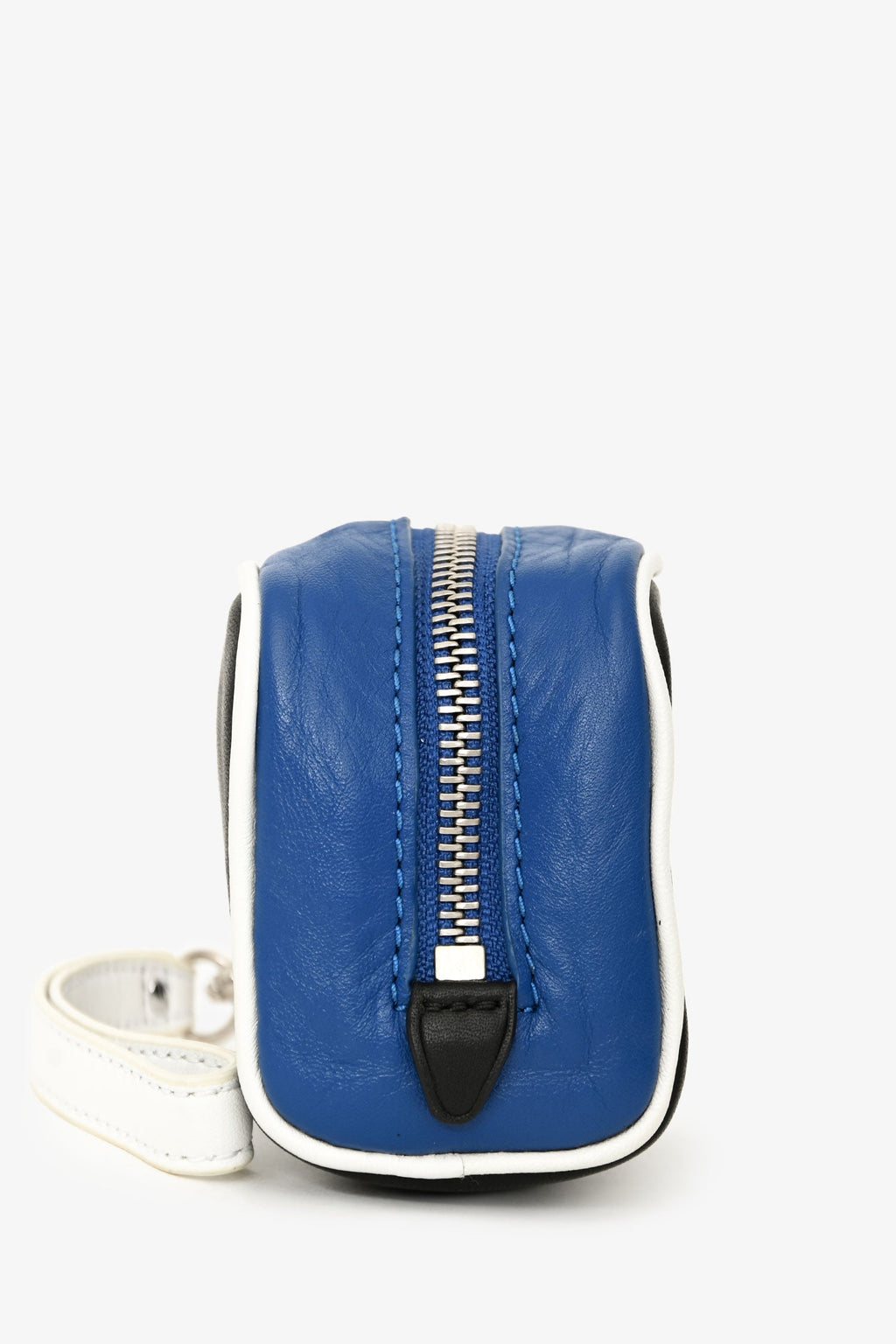 3.1 Phillip Lim Black/Blue Leather Coin Pouch