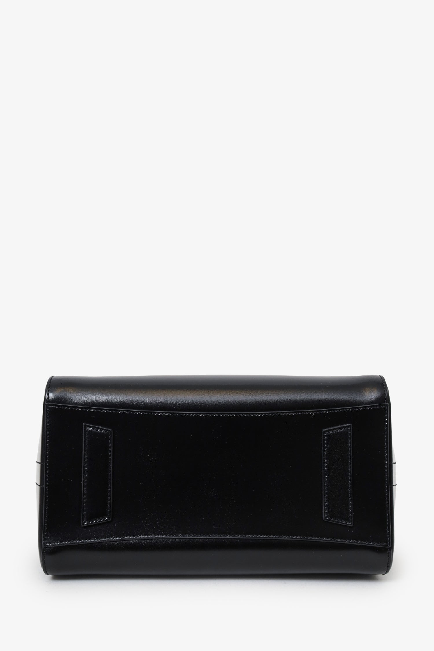 Givenchy Black Leather Small Antigona Top Handle With Strap