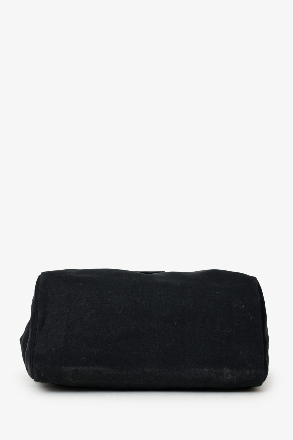 Fendi Black Fabric Neoprene Baguette Shoulder Bag