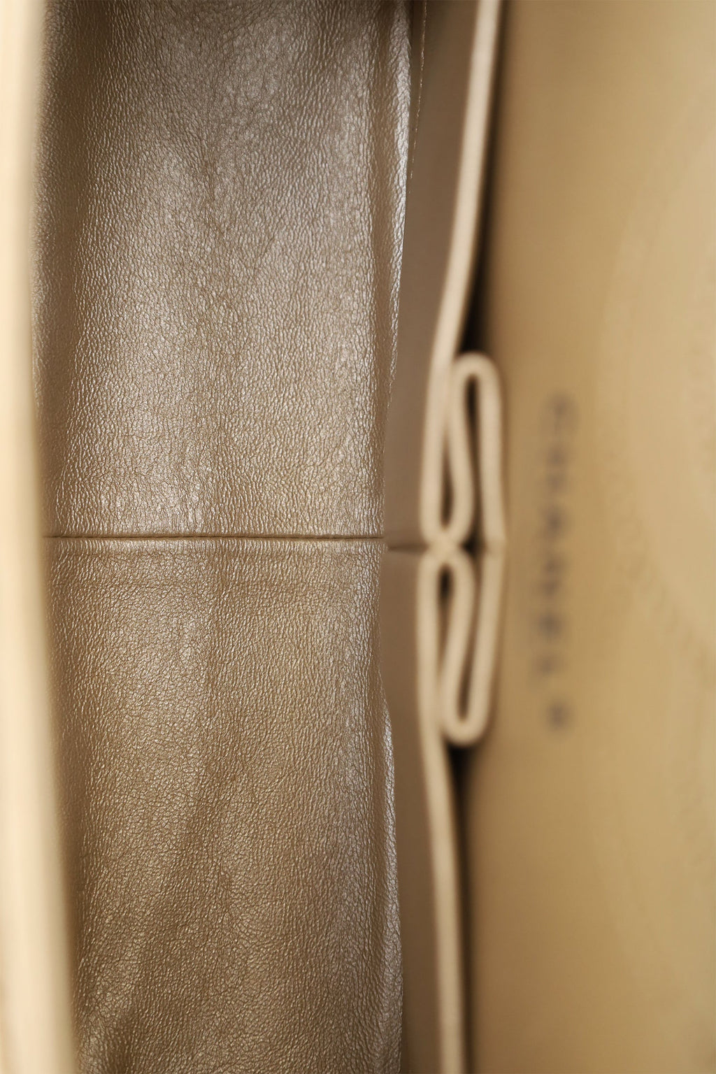 Pre-Loved Chanel™ 2012-13 Beige Metallic Aged Calfskin 2.55 Reissue Flap Bag