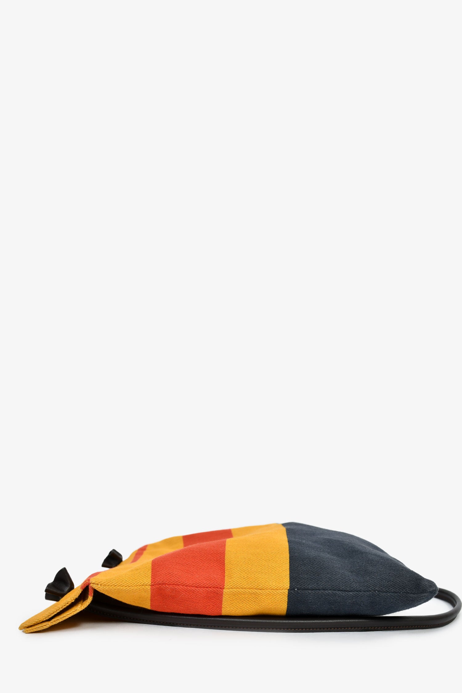 Hermes 2020 Yellow/Blue/Red Cotton 'Aline' Tote Bag