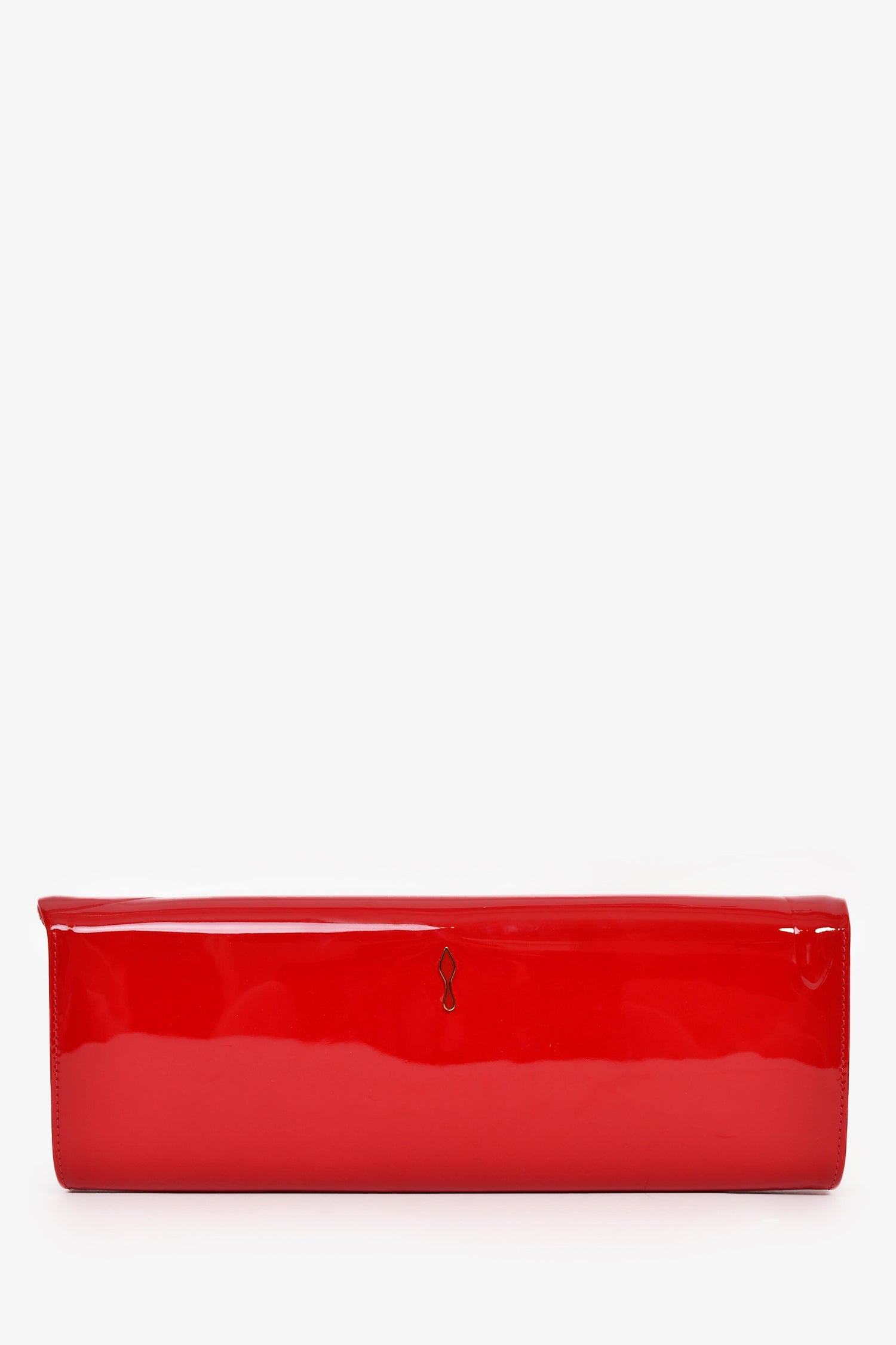 Christian Louboutin Red Patent Leather 'So Kate' Clutch