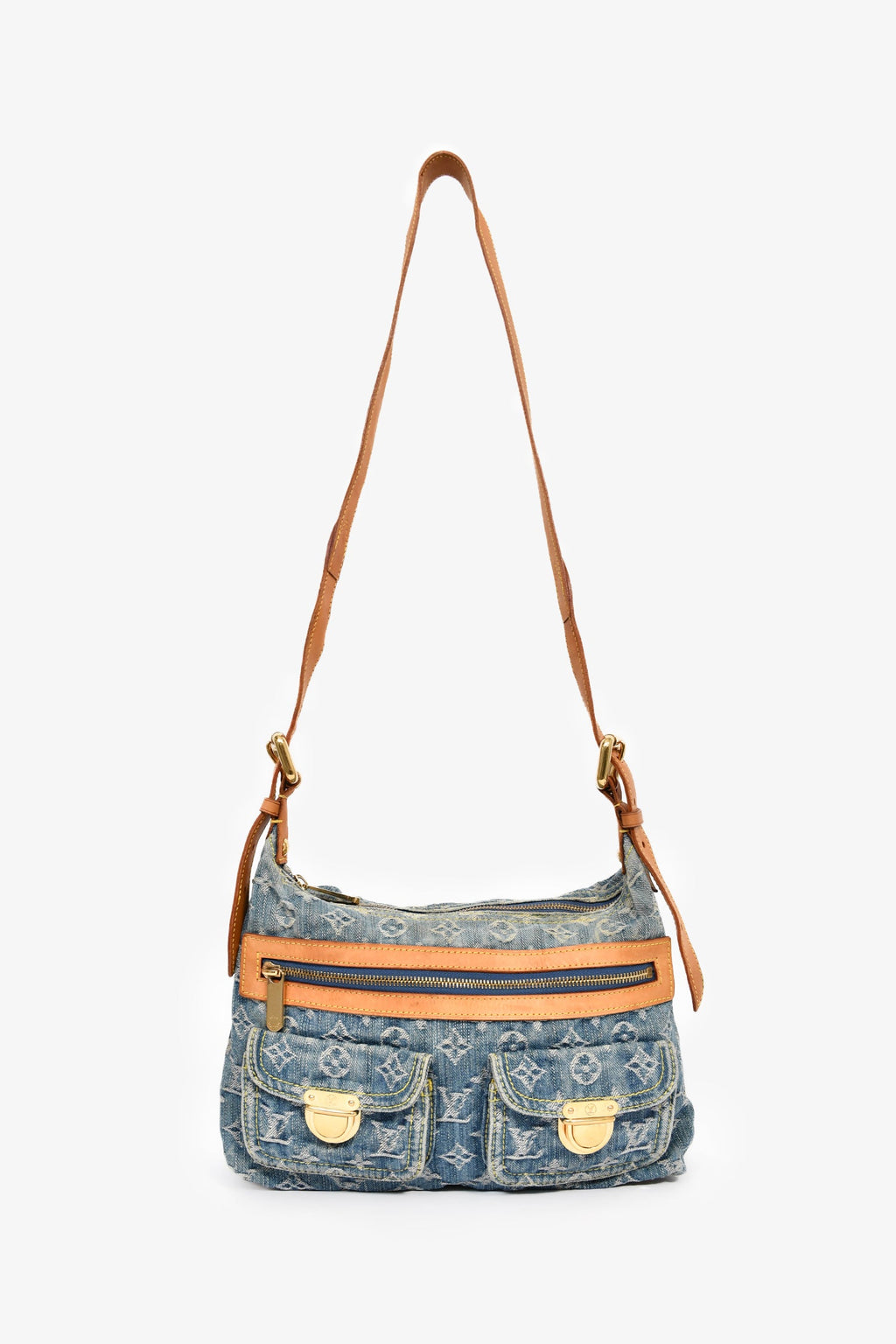 Louis Vuitton Denim Baggy PM Crossbody Bag