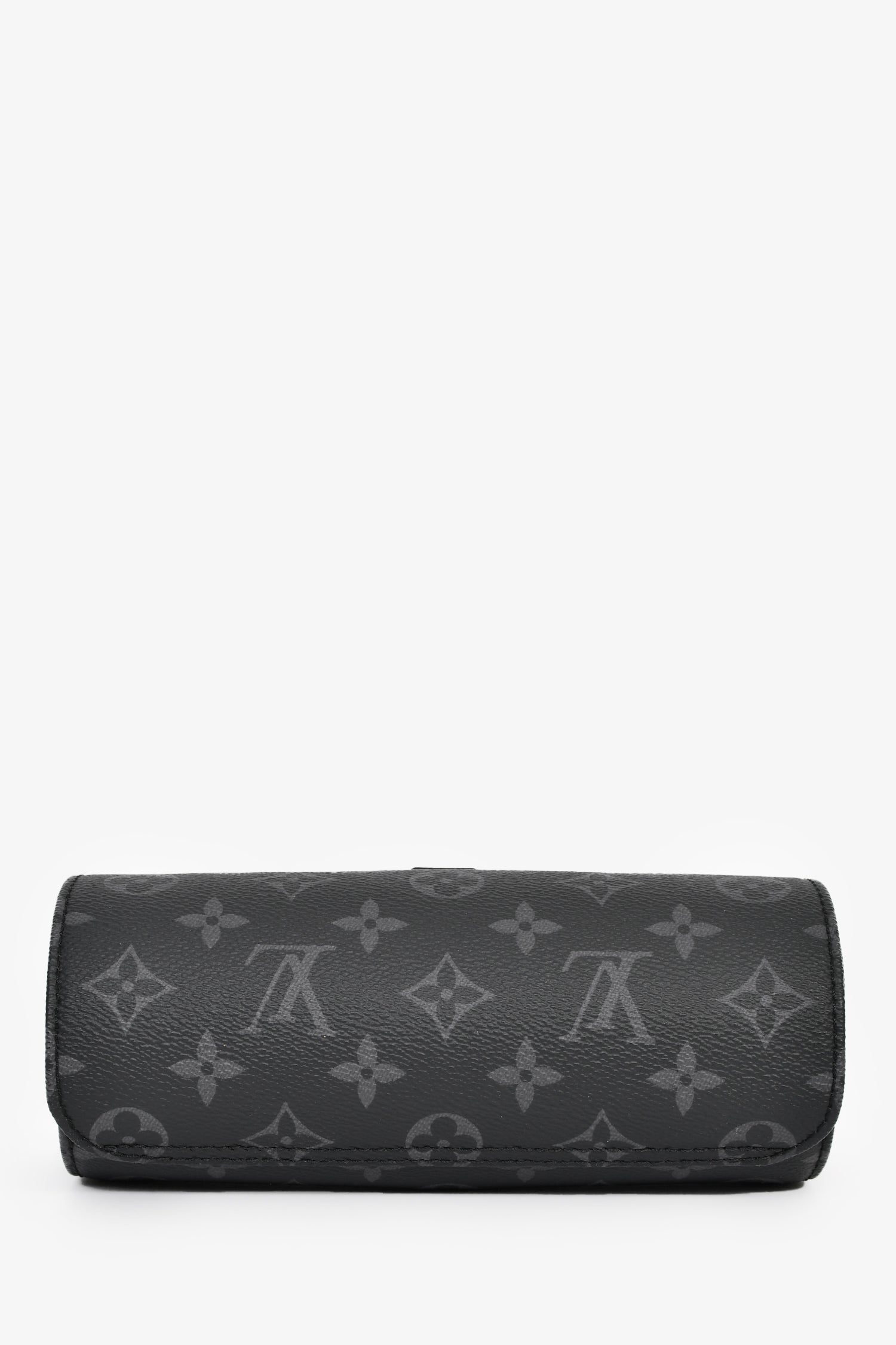 Louis Vuitton Monogram Eclipse Canvas 3 Watch Case