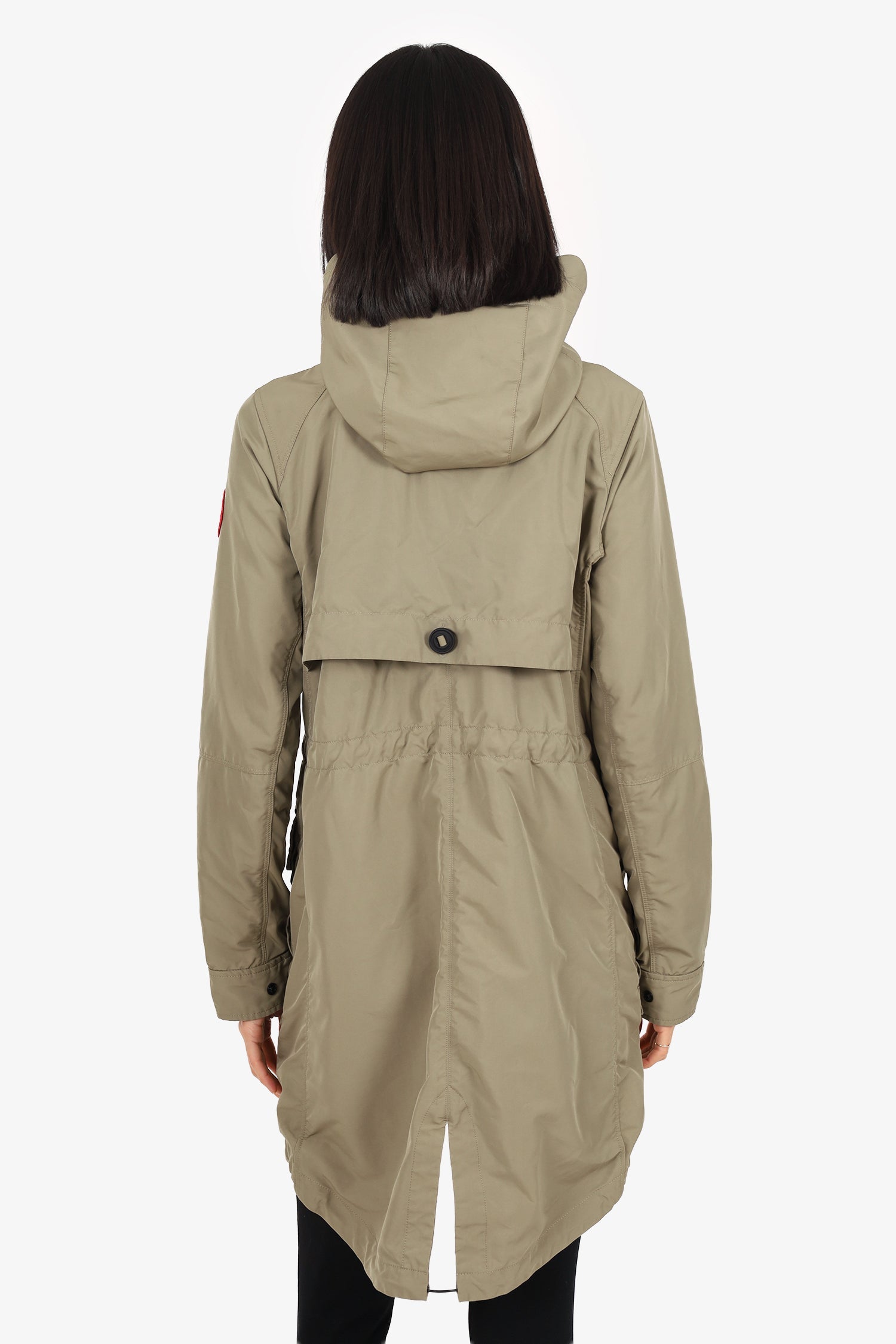 Canada Goose Green Polyester Coat Size S