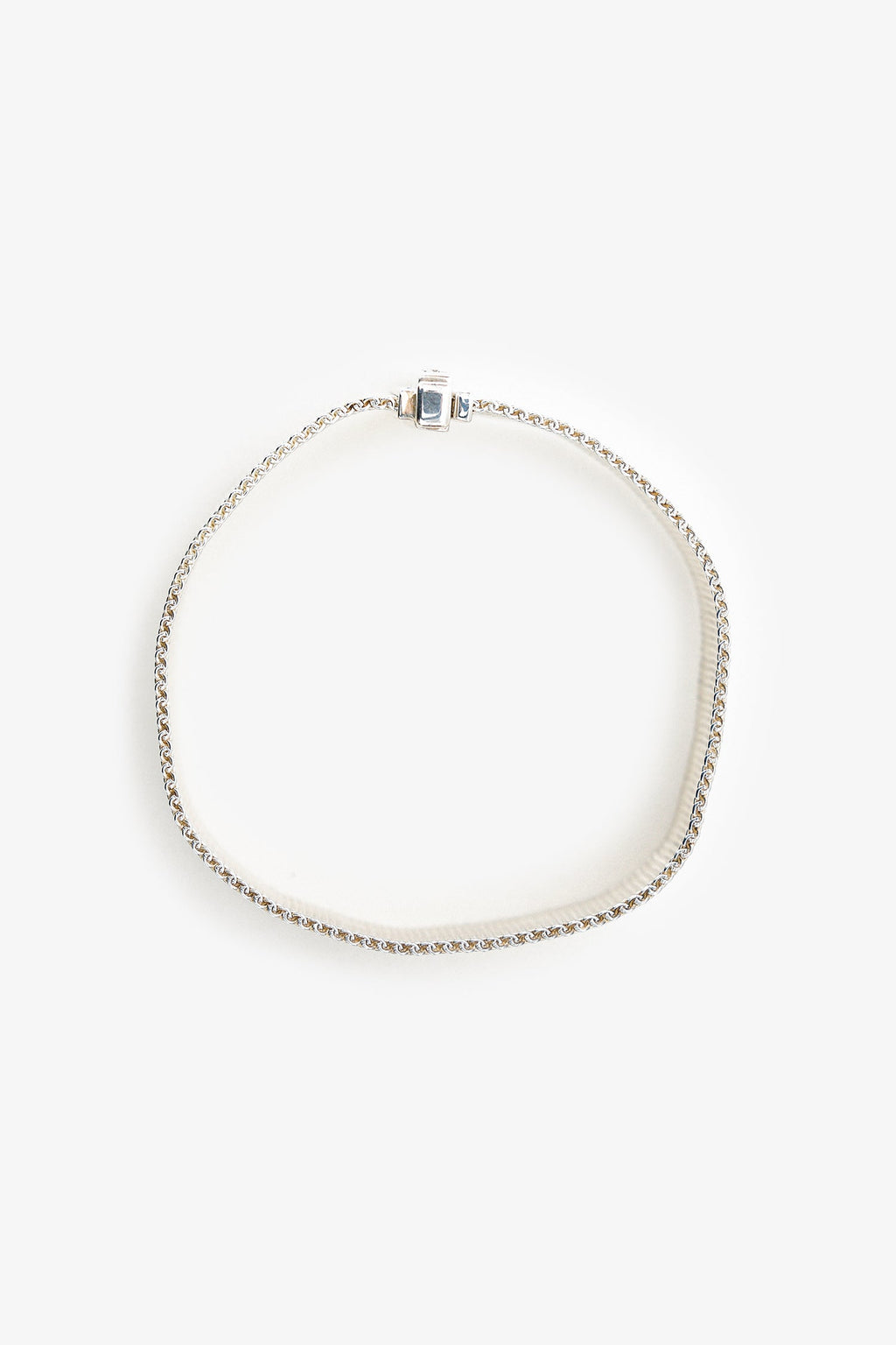 Tiffany & Co Sterling Silver Diamond Mesh Somerset Bracelet