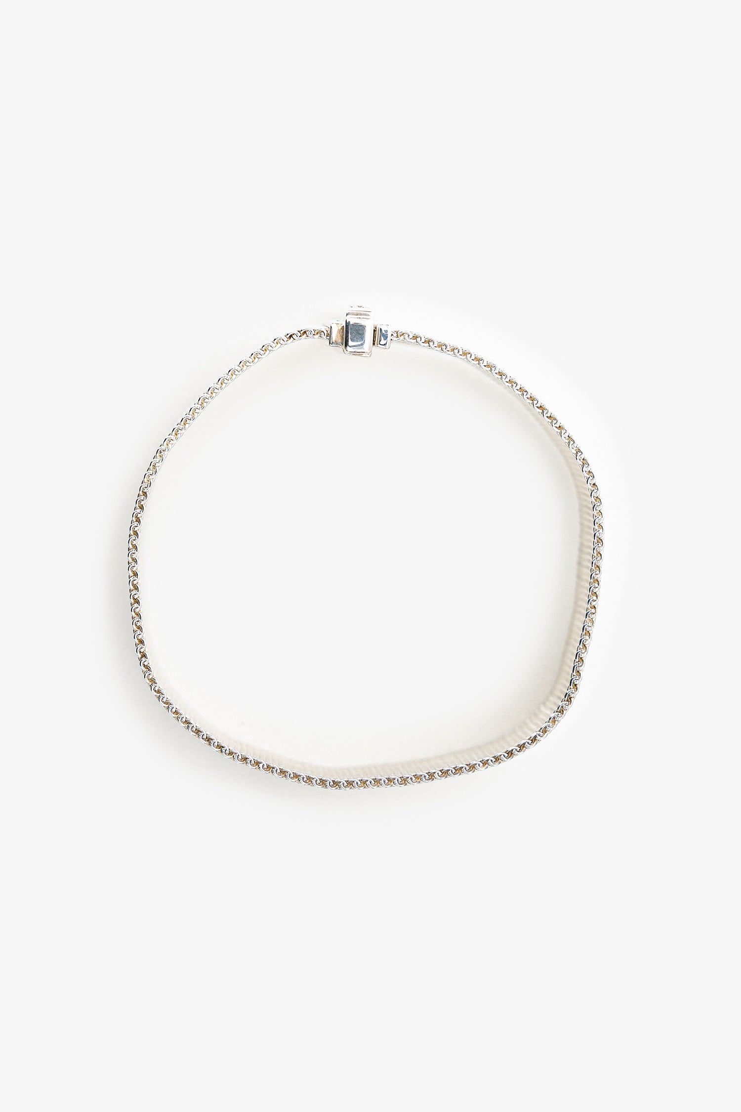 Tiffany & Co Sterling Silver Diamond Mesh Somerset Bracelet