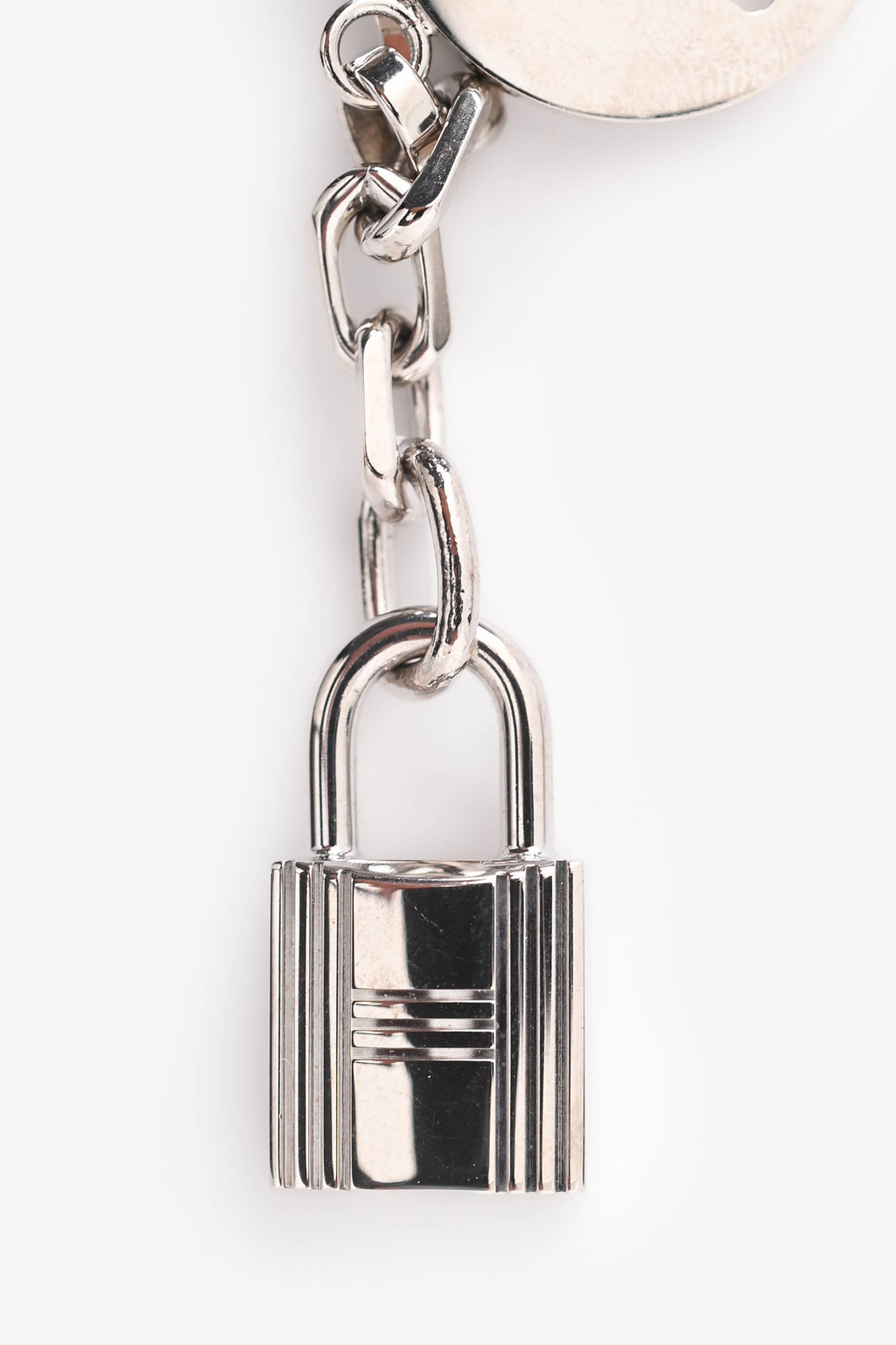 Hermès Silver Tone Metal 4 Amulet Bag Charm