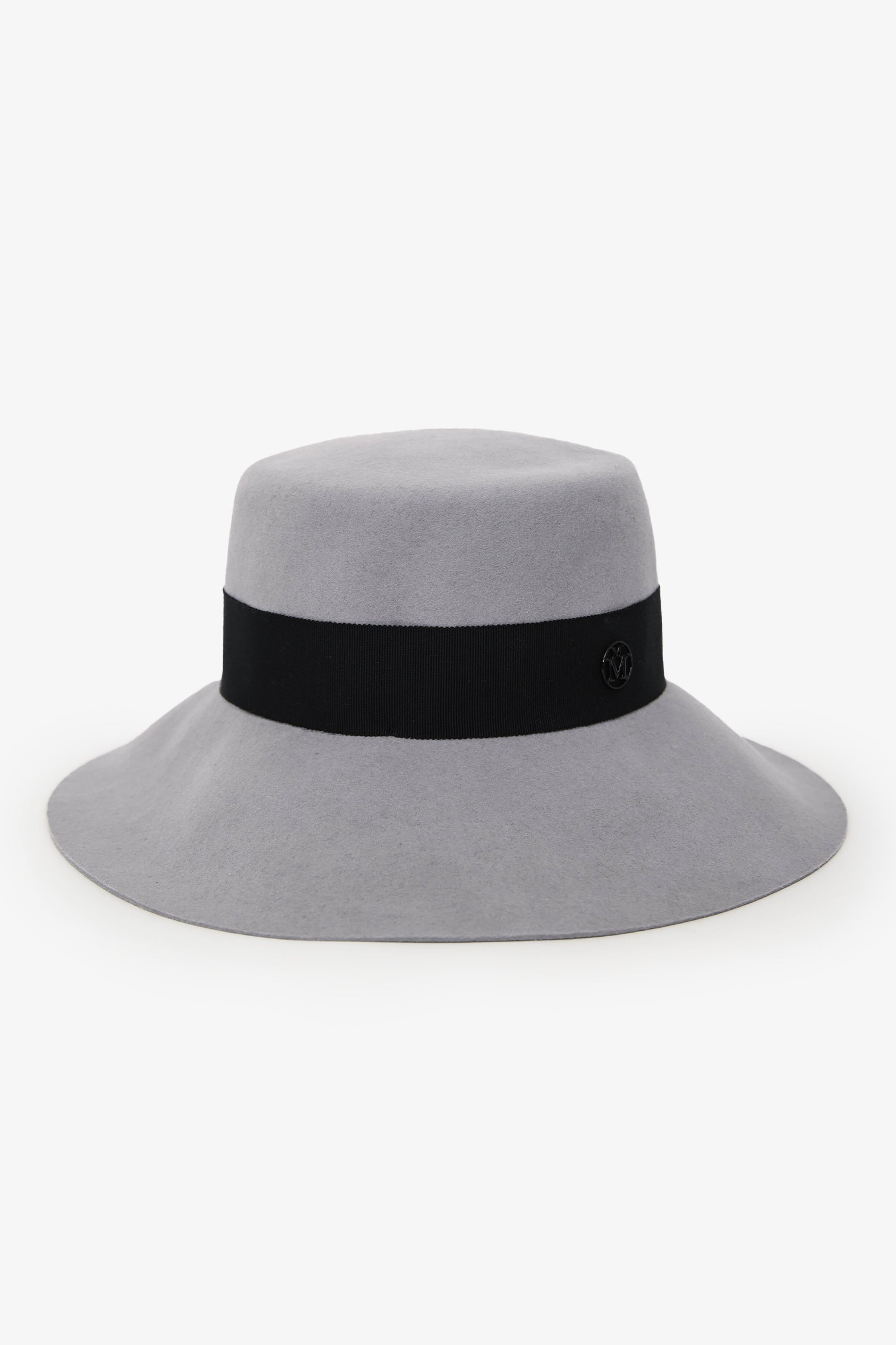 Maison Michel Grey Felt 'Kiki' Hats Size M