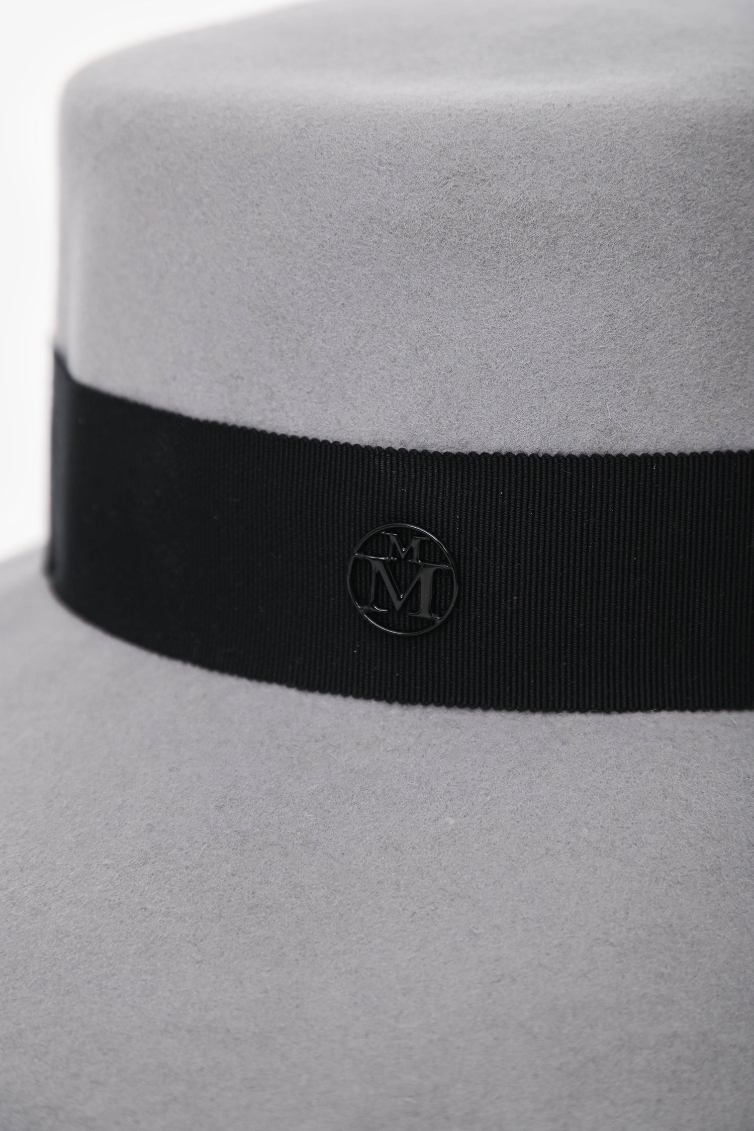 Maison Michel Grey Felt 'Kiki' Hats Size M