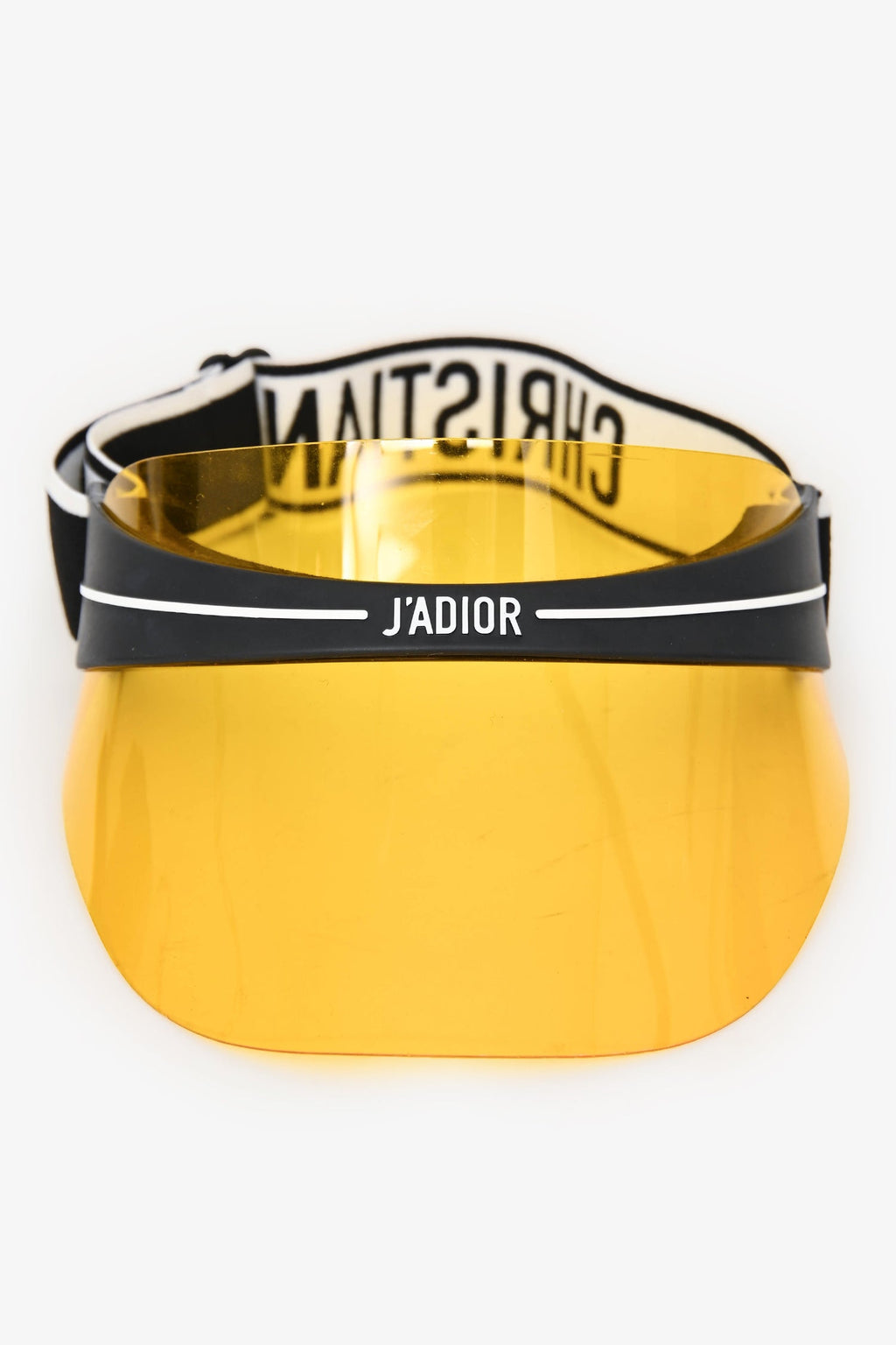 Christian Dior Yellow/Black DiorClub1 Visor