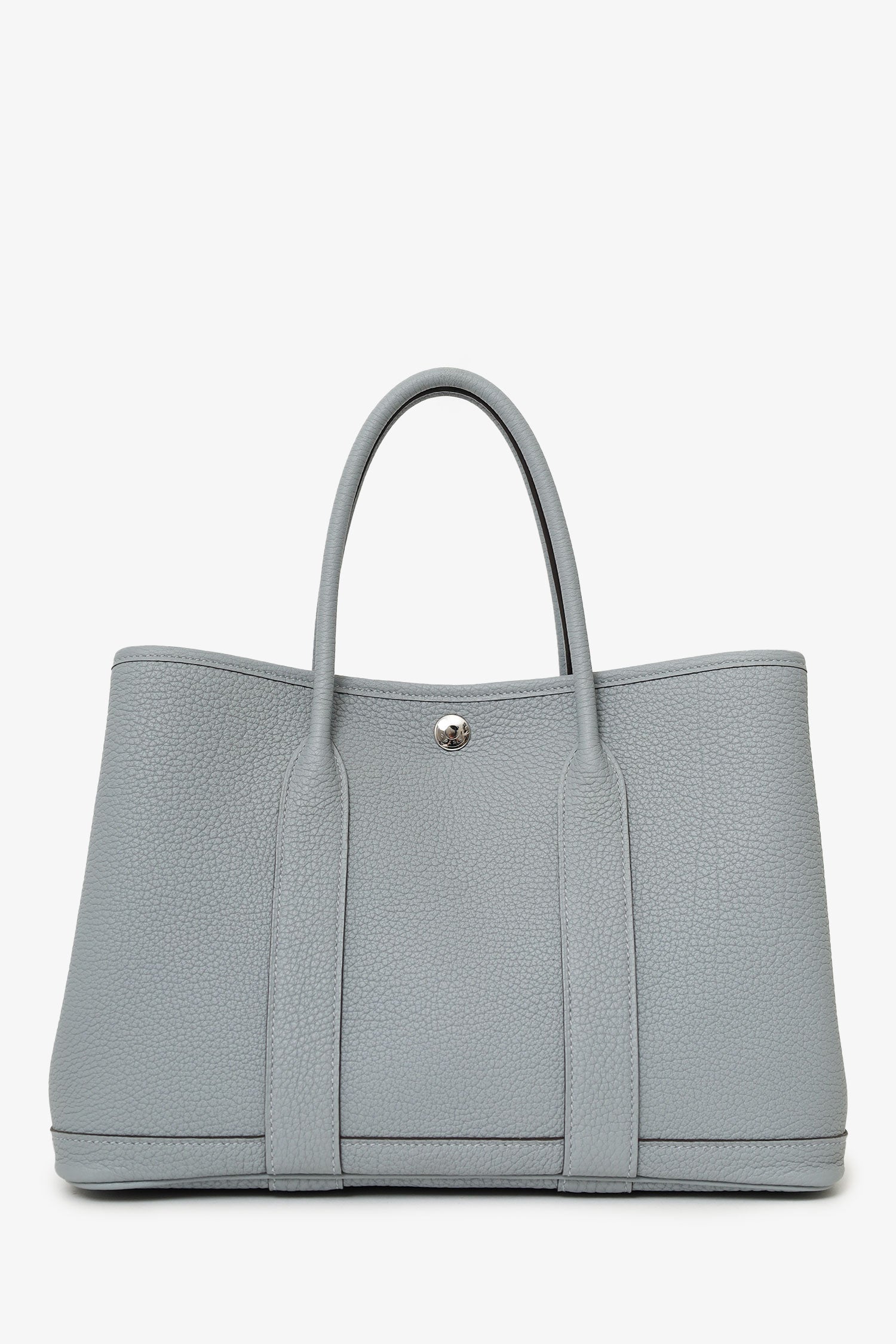 Hermes 2025 Gris Meyer Negonda Leather Garden Party 30