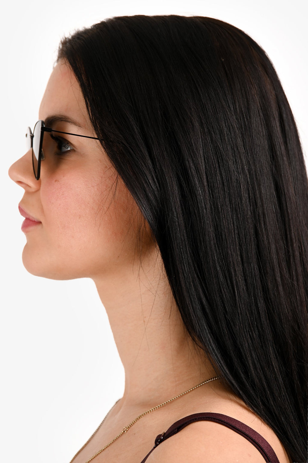 Saint Laurent Black Cat-Eye 'Jerry' Sunglasses