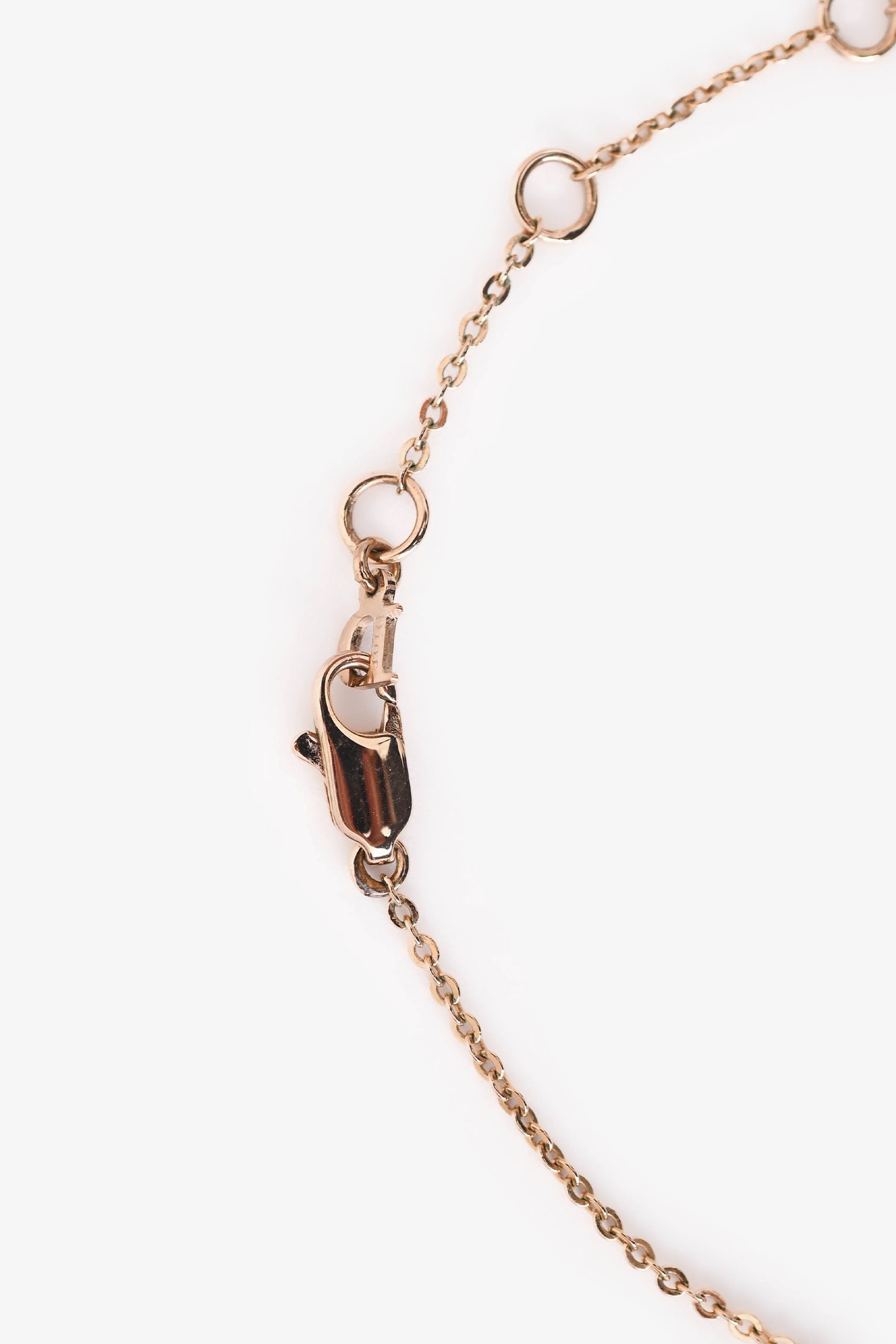 Christian Dior Gold Tone 'Dior' Necklace