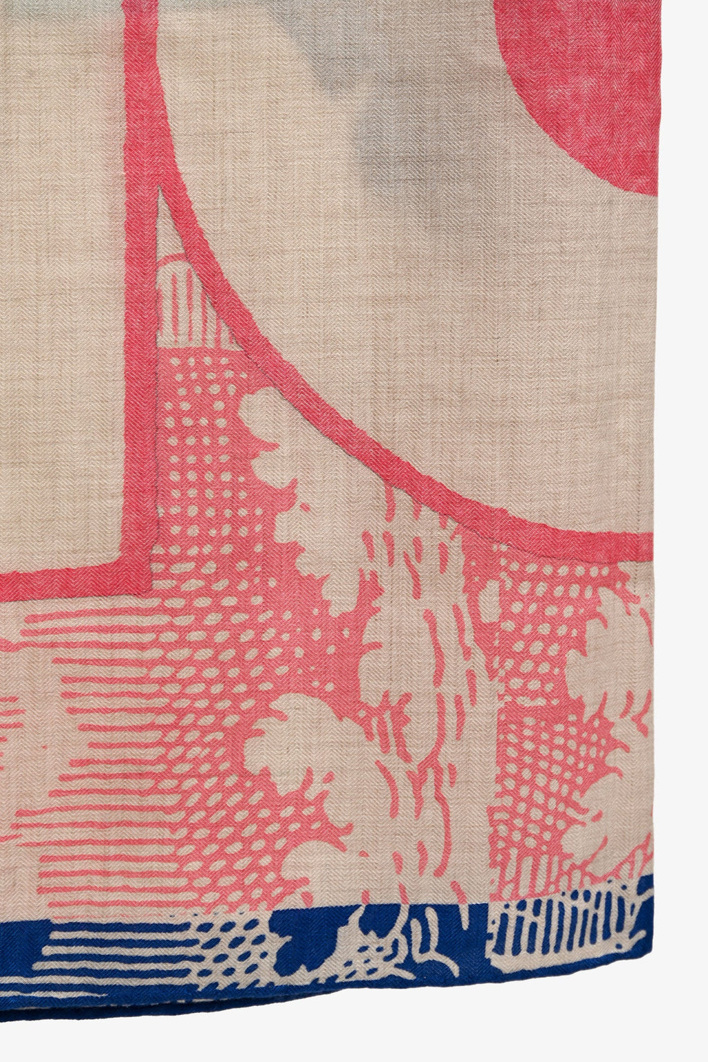 Hermès Pink Multicolour Cashmere/Silk 'Cavalier en Formes' 140