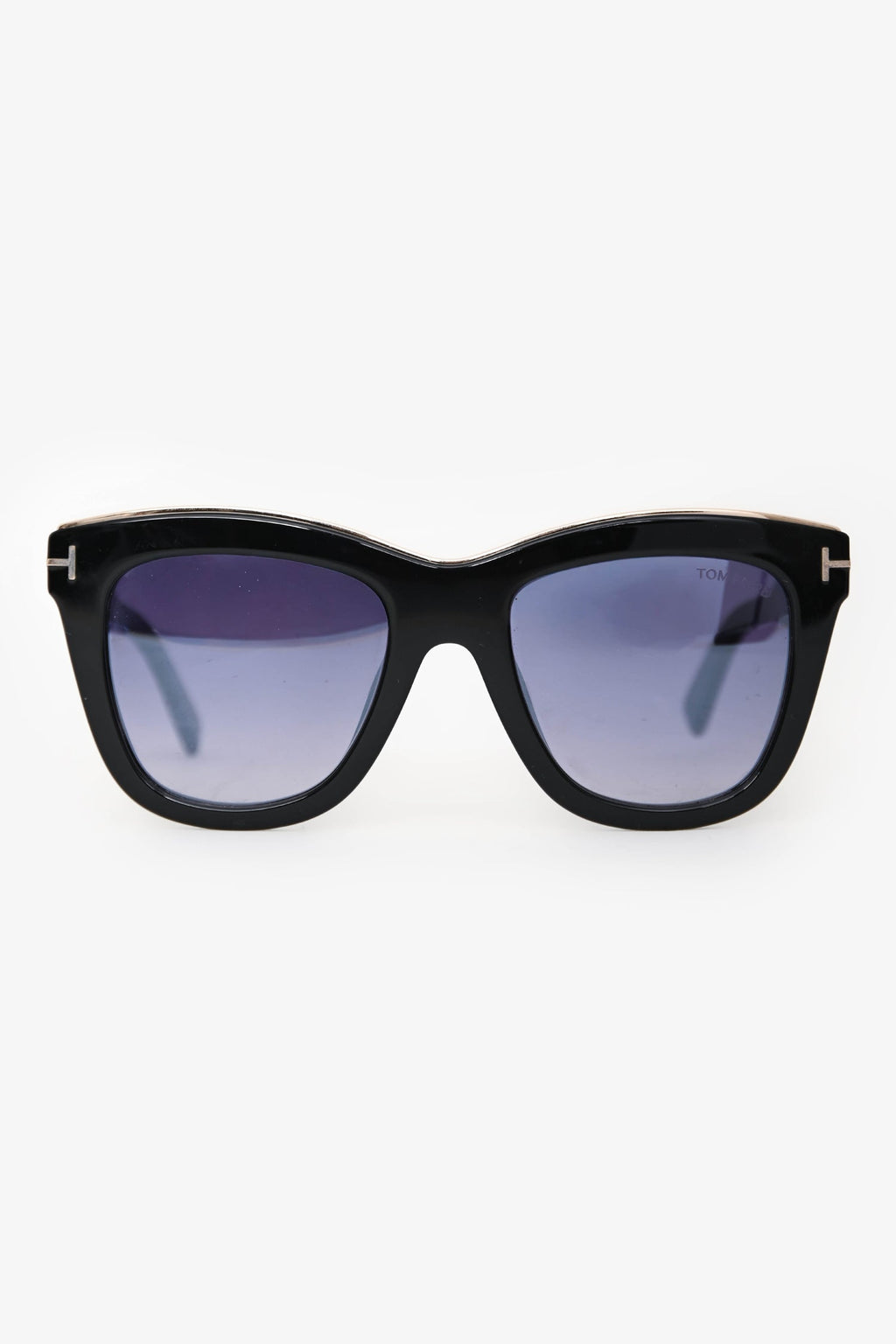 Tom Ford Black 'Julie' Cat-Eye Sunglasses