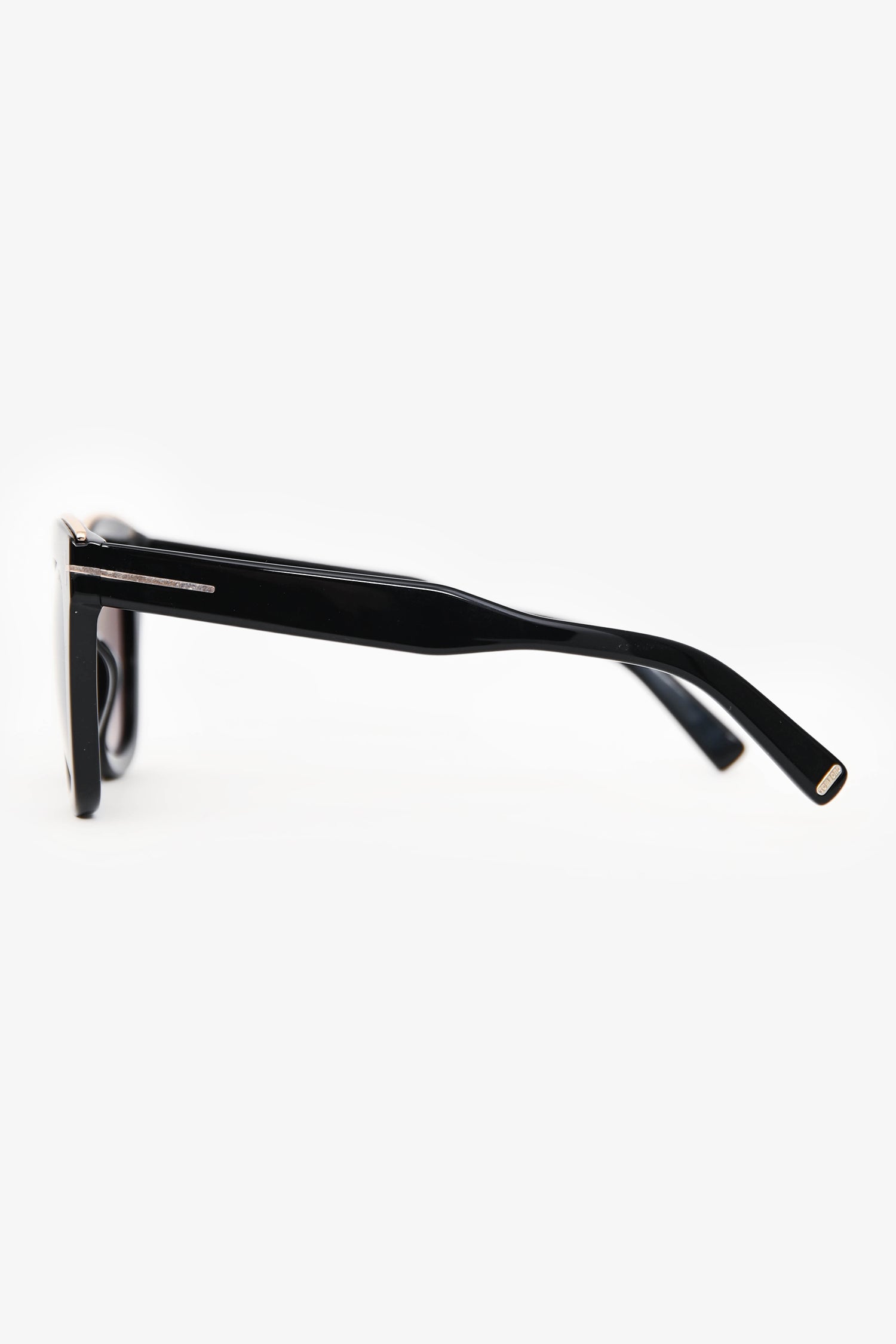 Tom Ford Black 'Julie' Cat-Eye Sunglasses