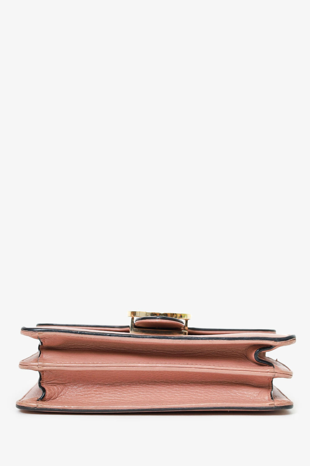 Gucci Pink Leather  Interlocking G Small Dollar Bag