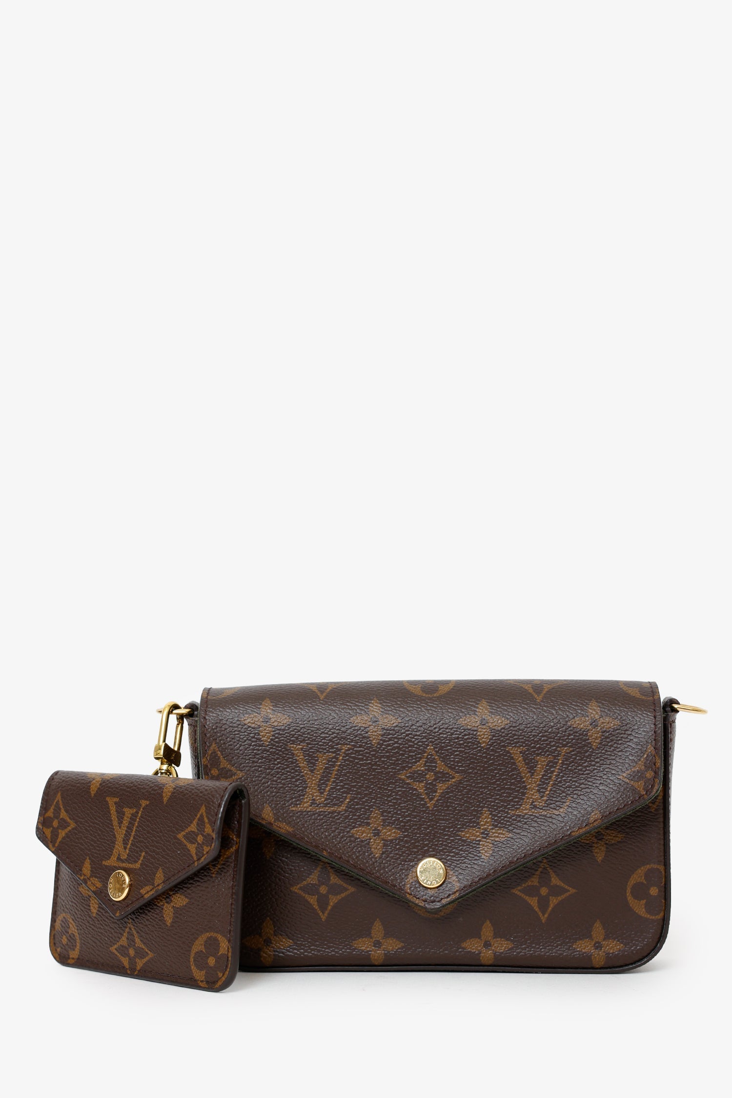 Louis Vuitton Monogram Canvas Félicie Strap & Go Crossbody