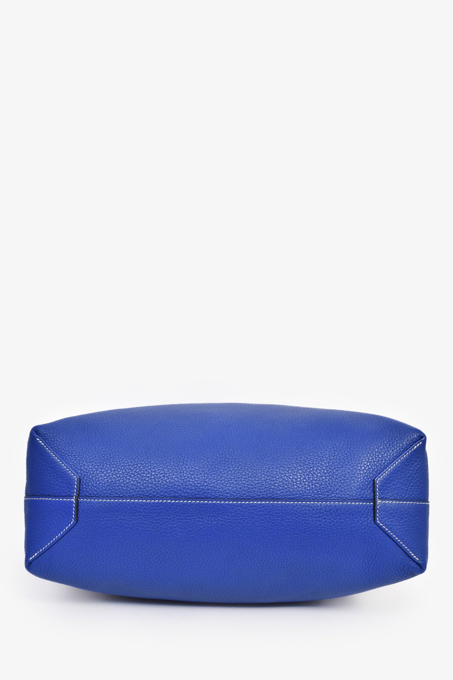 Hermès Blue/Grey Leather Reversible Tote