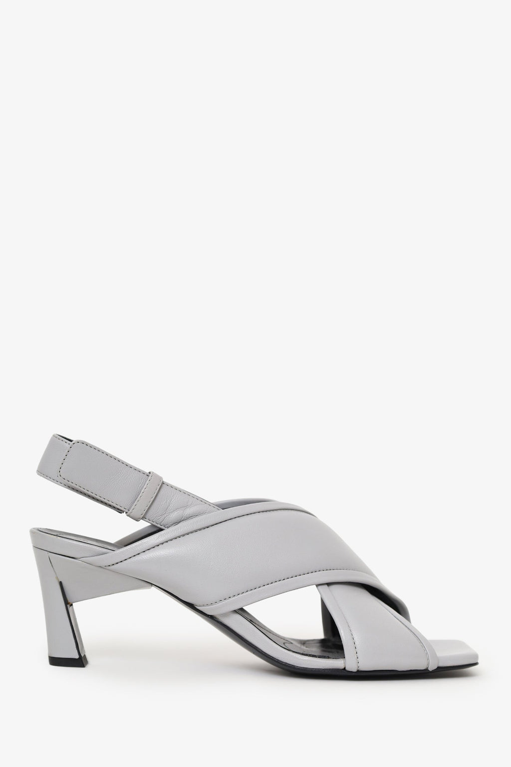 Marni Grey Open Toe Heels Size 41