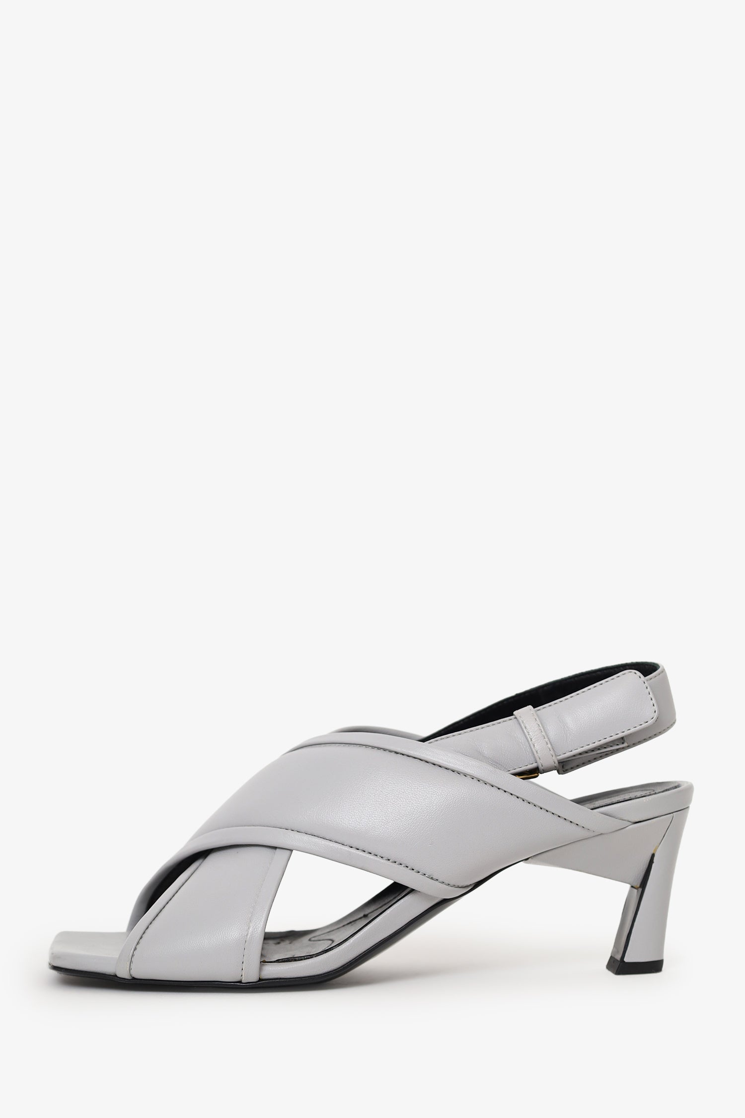 Marni Grey Open Toe Heels Size 41